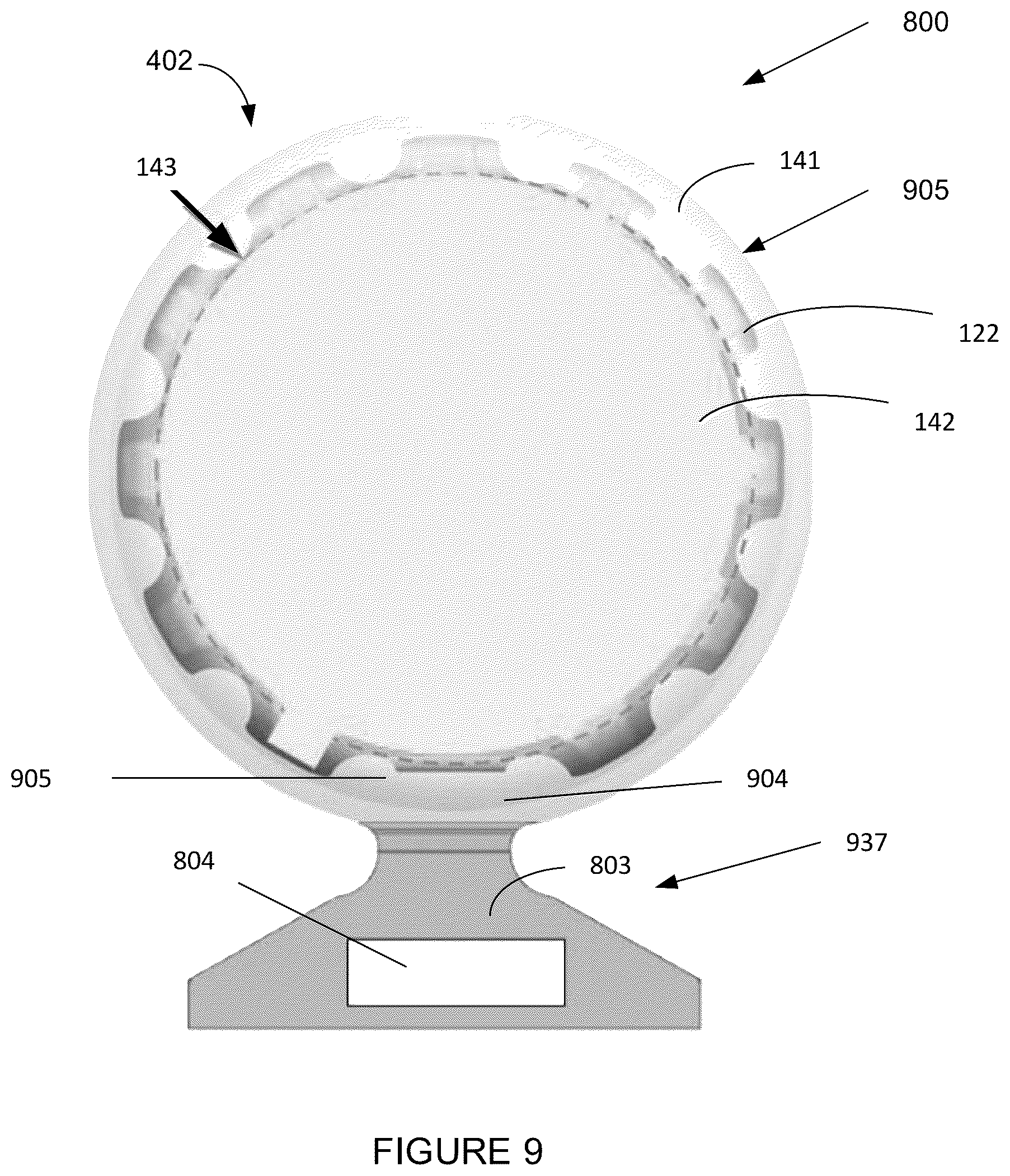 Patent US12437679 Figure 10 – Flexible OLED display with reliefs