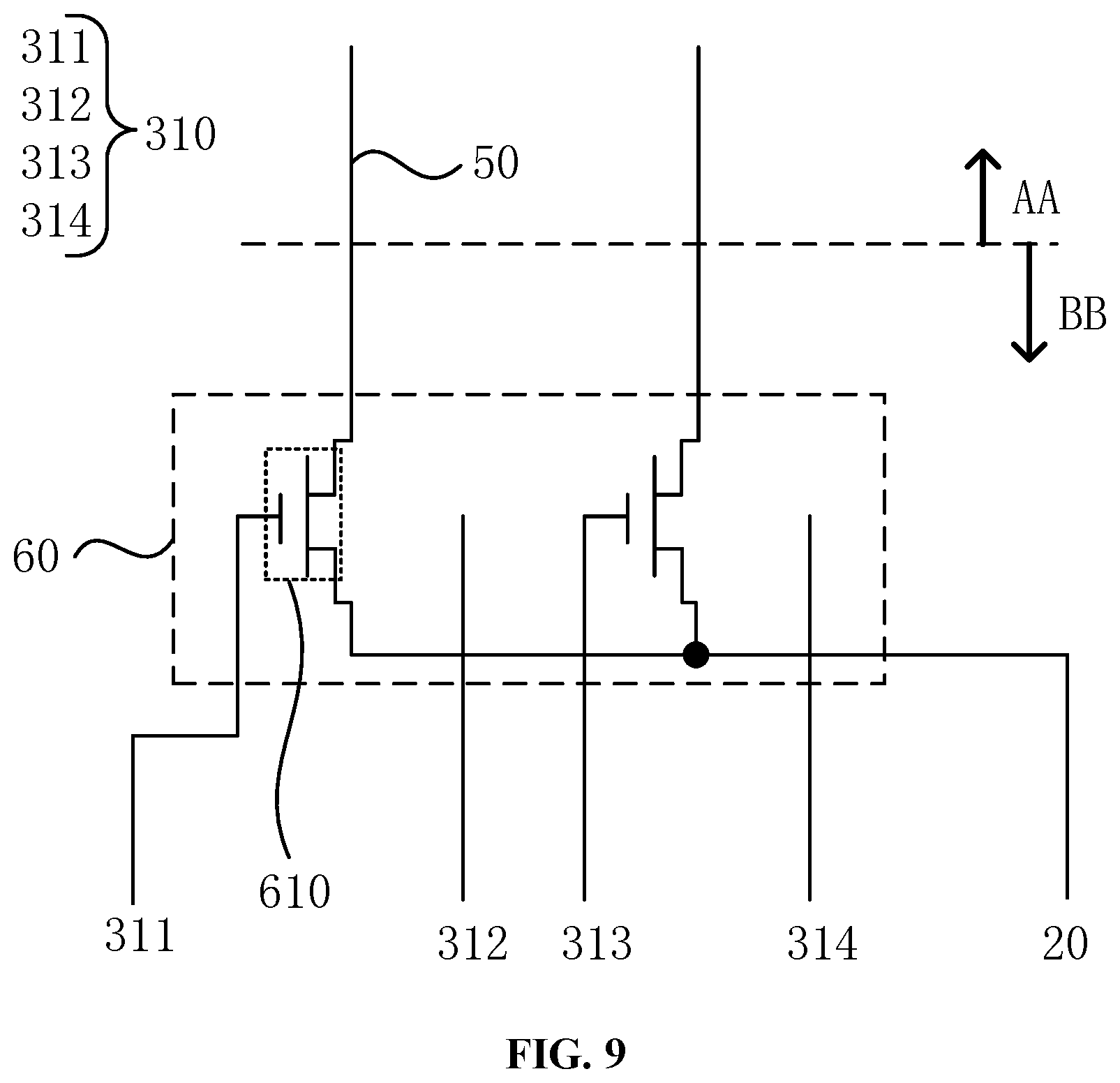 Patent US12437684 Figure 6 – Display panel and display device