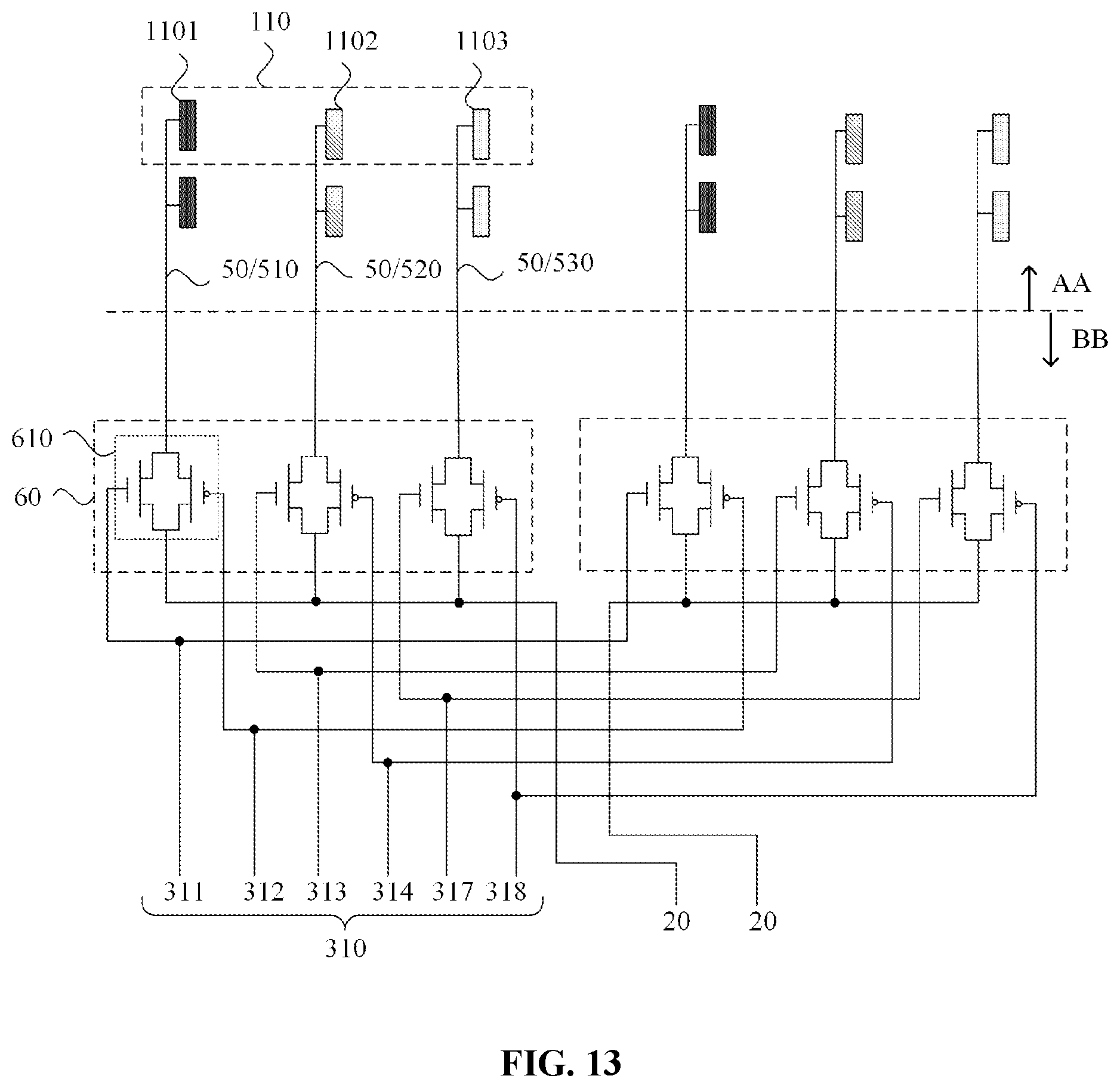 Patent US12437684 Figure 10 – Display panel and display device