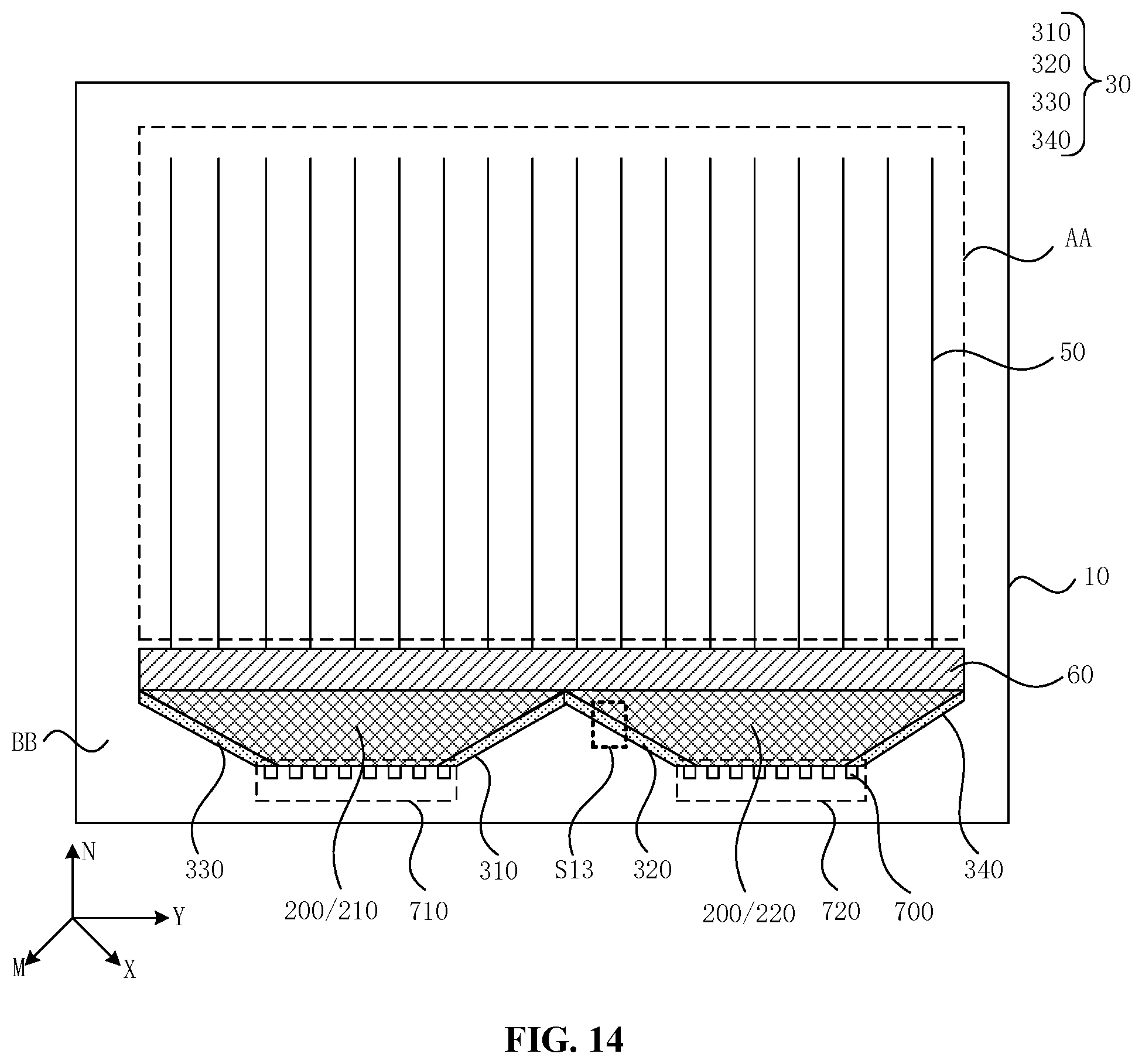 Patent US12437684 Figure 11 – Display panel and display device