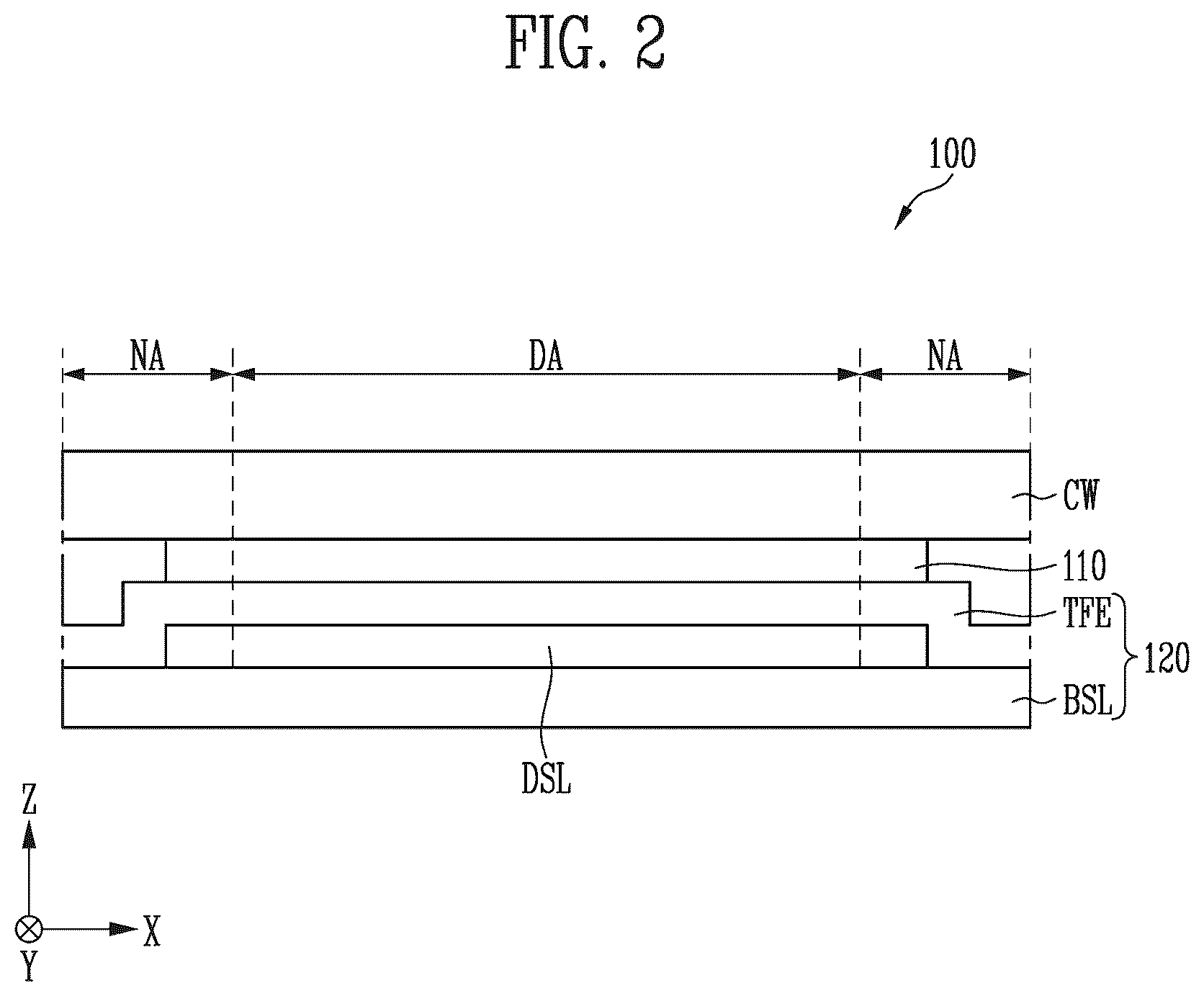 Patent US12437685 Figure 2 – Display device and inspection method thereof