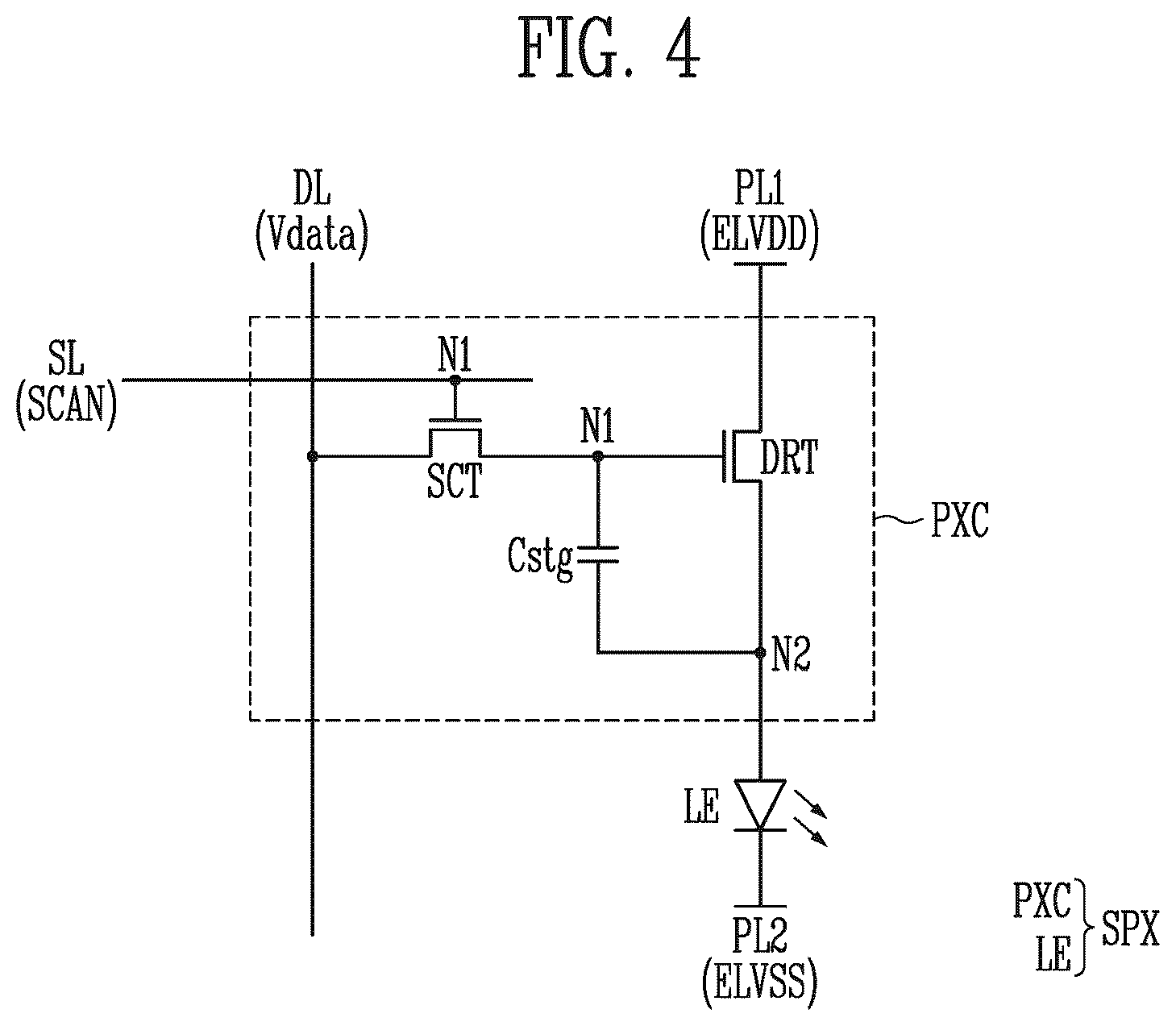 Patent US12437685 Figure 4 – Display device and inspection method thereof