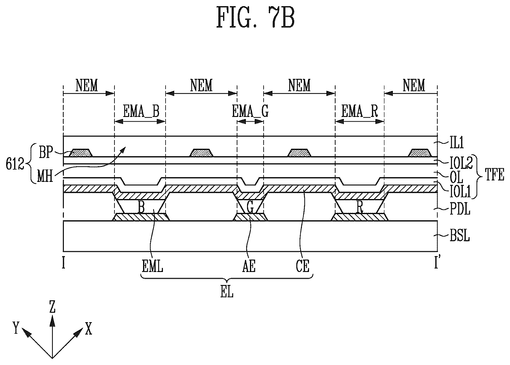 Patent US12437685 Figure 8 – Display device and inspection method thereof