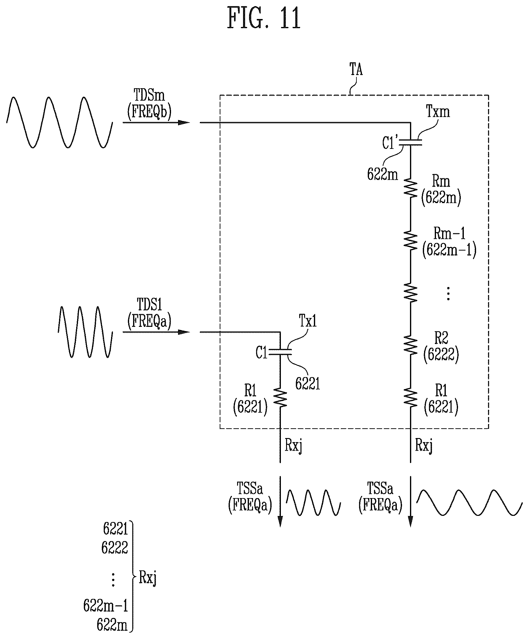 Patent US12437685 Figure 12 – Display device and inspection method thereof