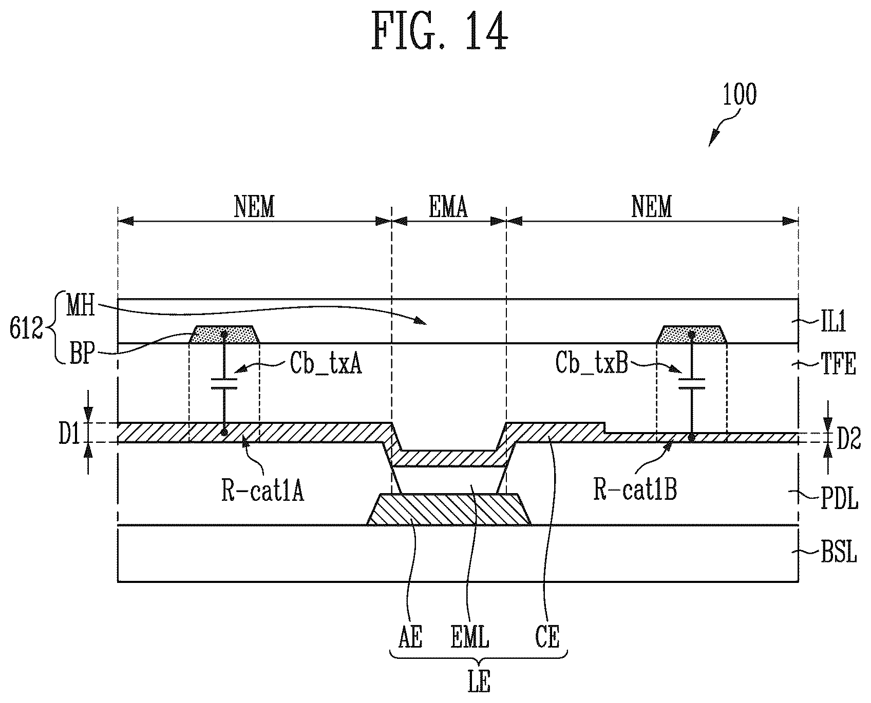 Patent US12437685 Figure 15 – Display device and inspection method thereof