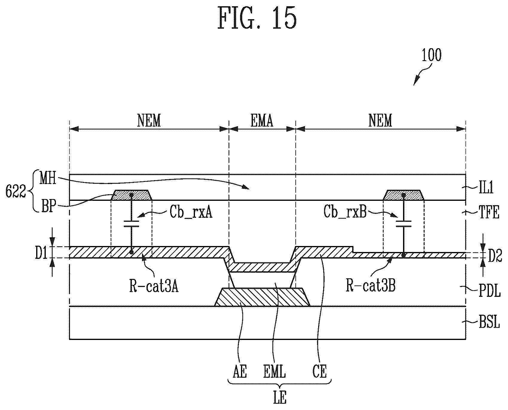 Patent US12437685 Figure 16 – Display device and inspection method thereof