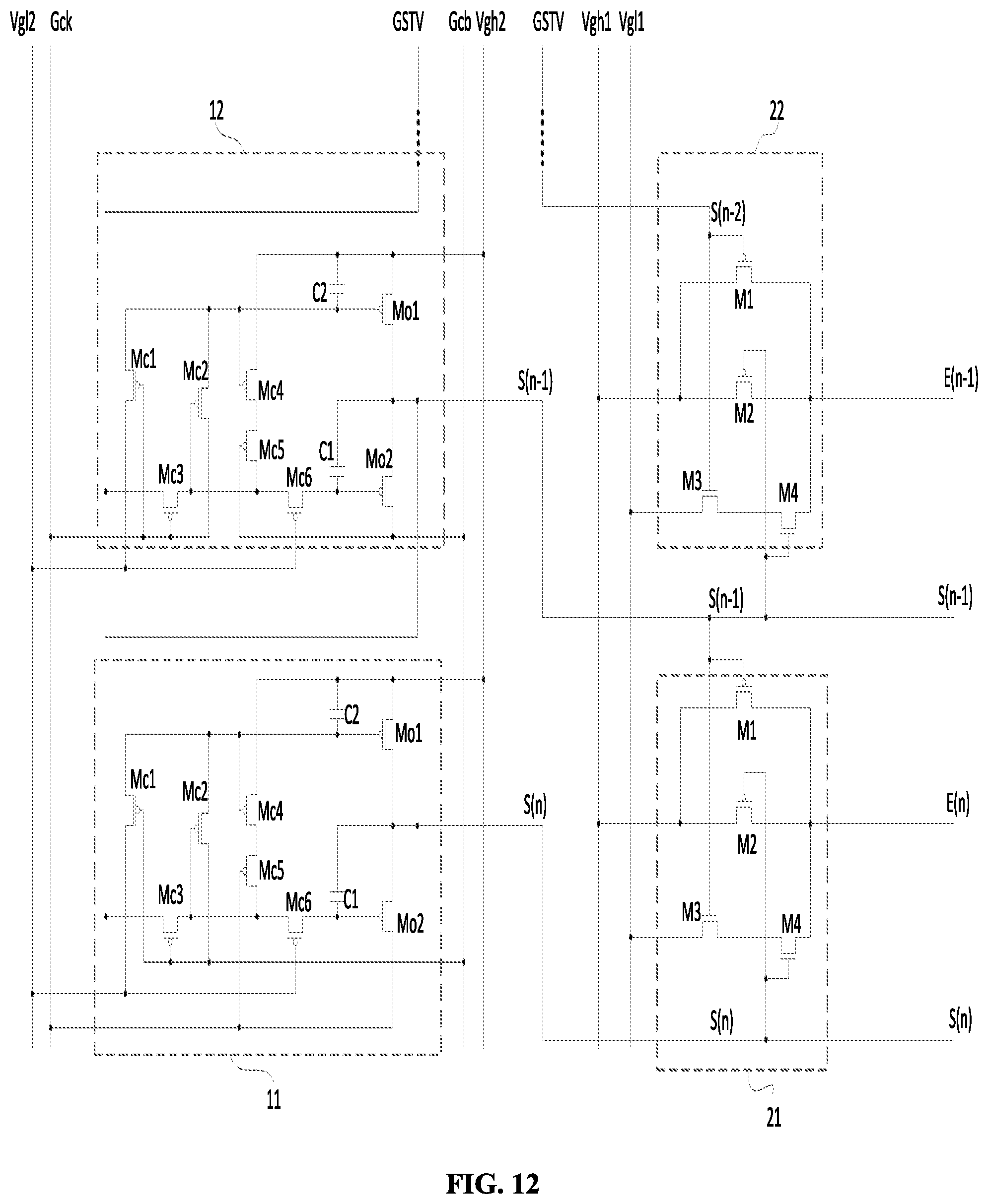 Patent US12437690 Figure 8 – Driving module, display panel and display device