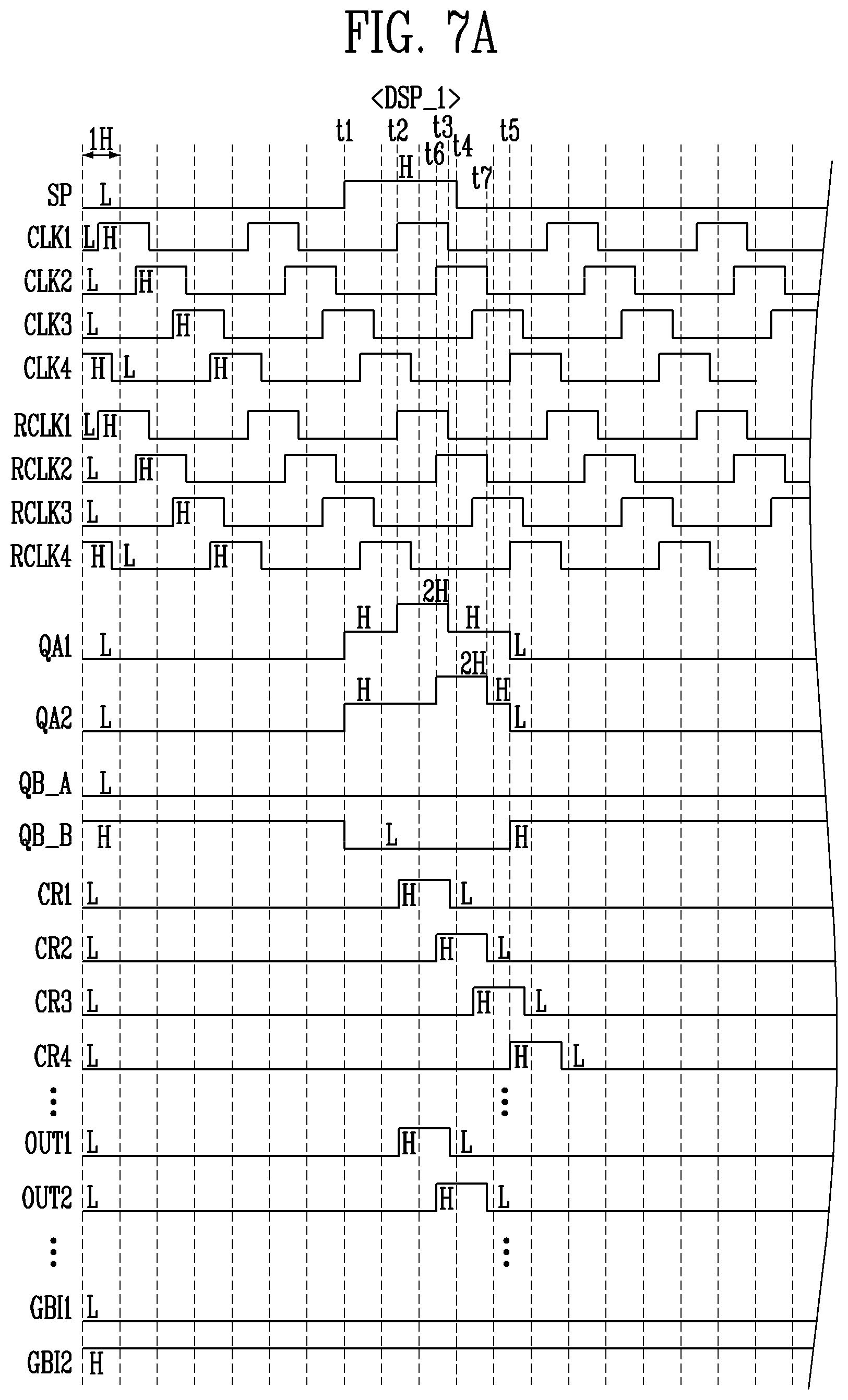 Patent US12437691 Figure 7 – Scan driver