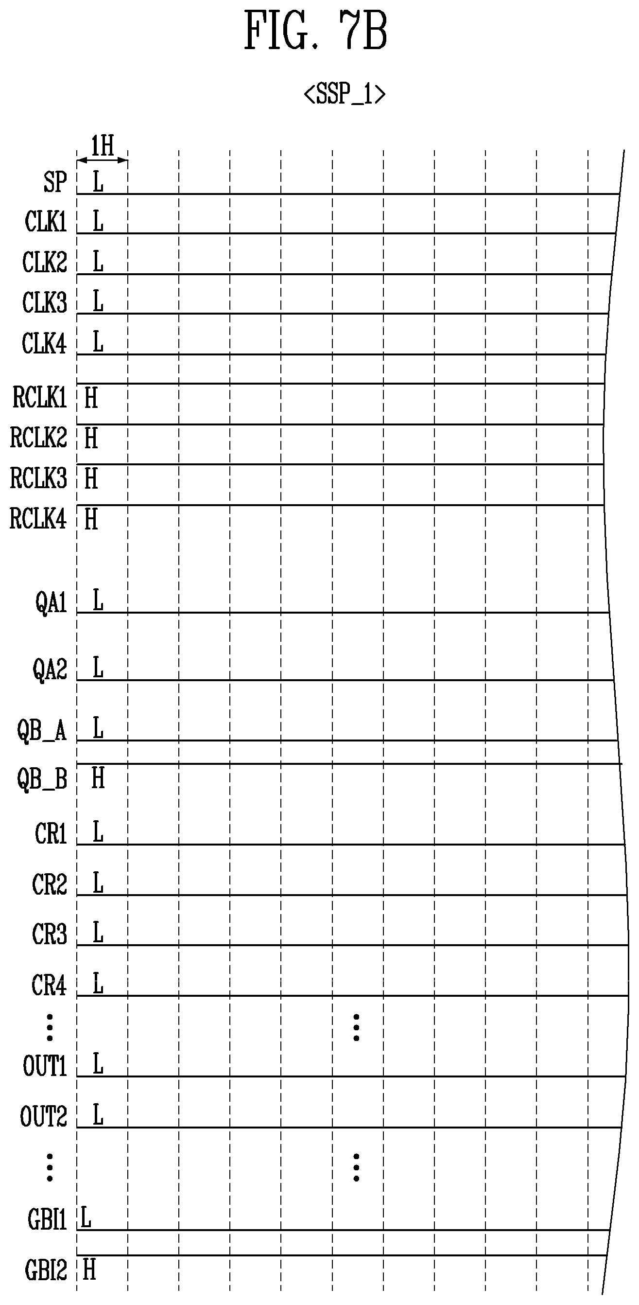 Patent US12437691 Figure 8 – Scan driver