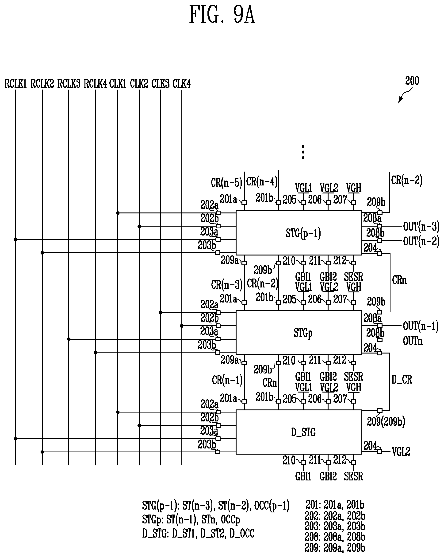 Patent US12437691 Figure 11 – Scan driver