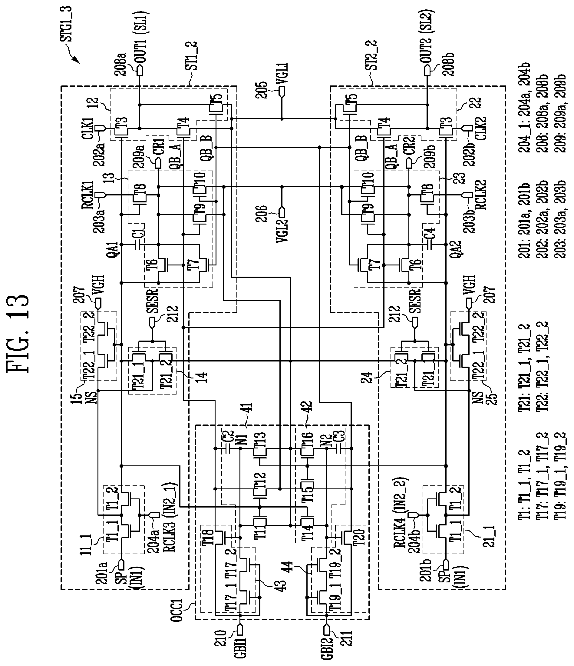 Patent US12437691 Figure 16 – Scan driver