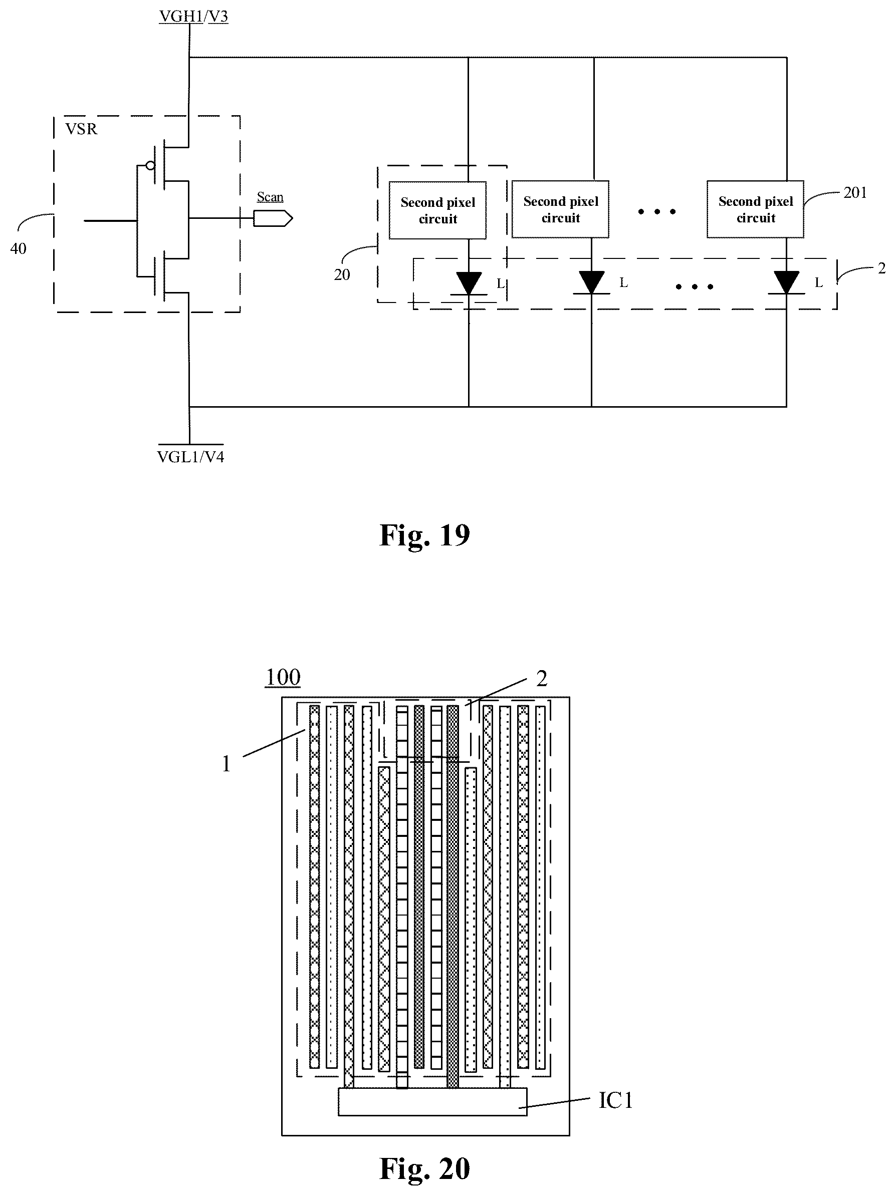 Patent US12437692 Figure 10 – Display panel, integrated chip component and display device