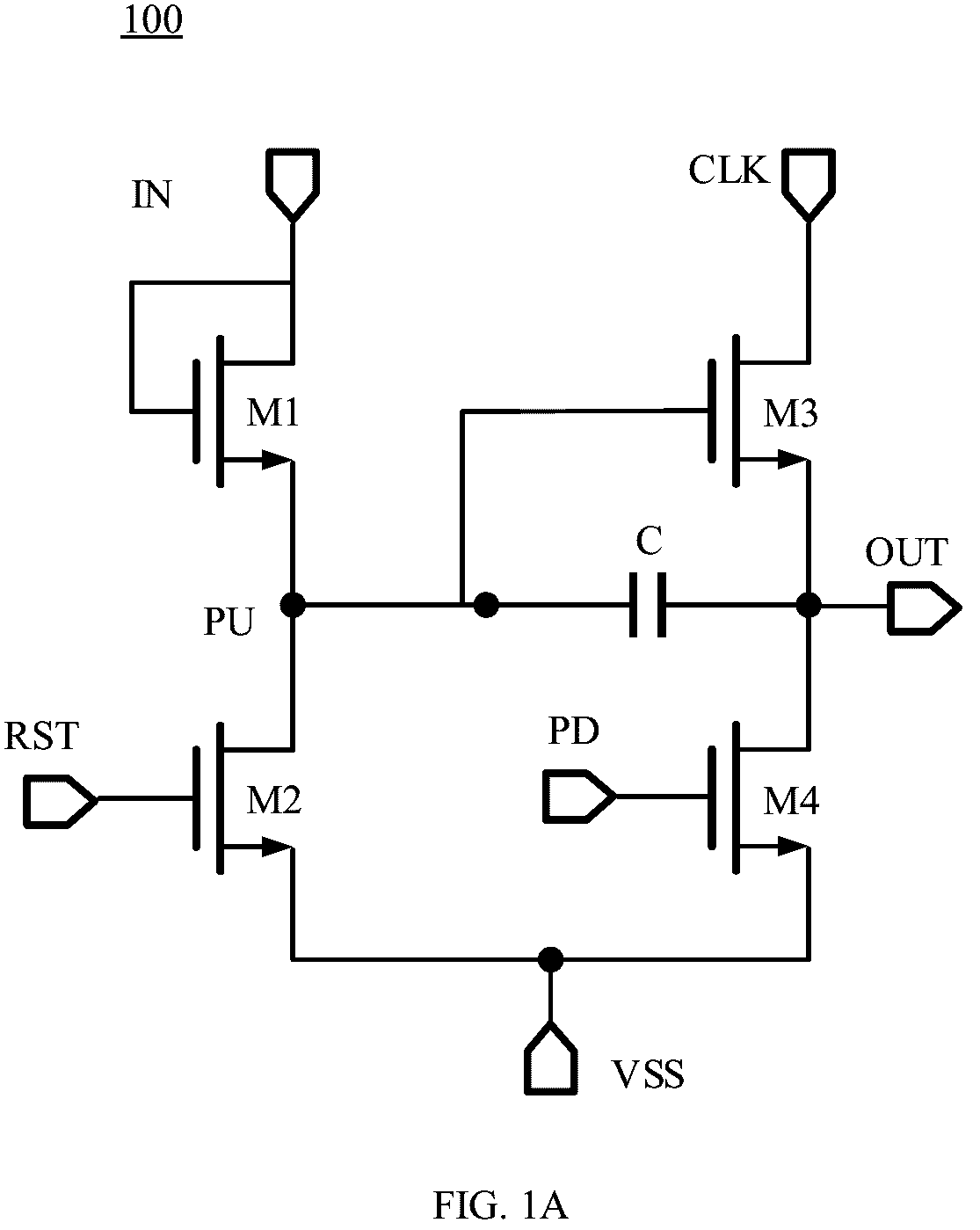 Patent US12437693 — Gate driving circuit and driving method thereof and display panel — Figure 1