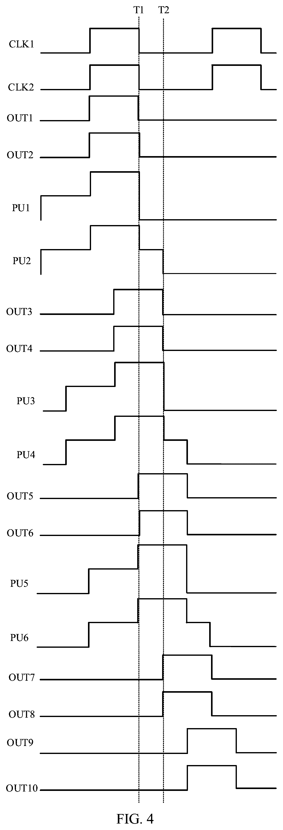 Patent US12437693 Figure 7 – Gate driving circuit and driving method thereof and display panel
