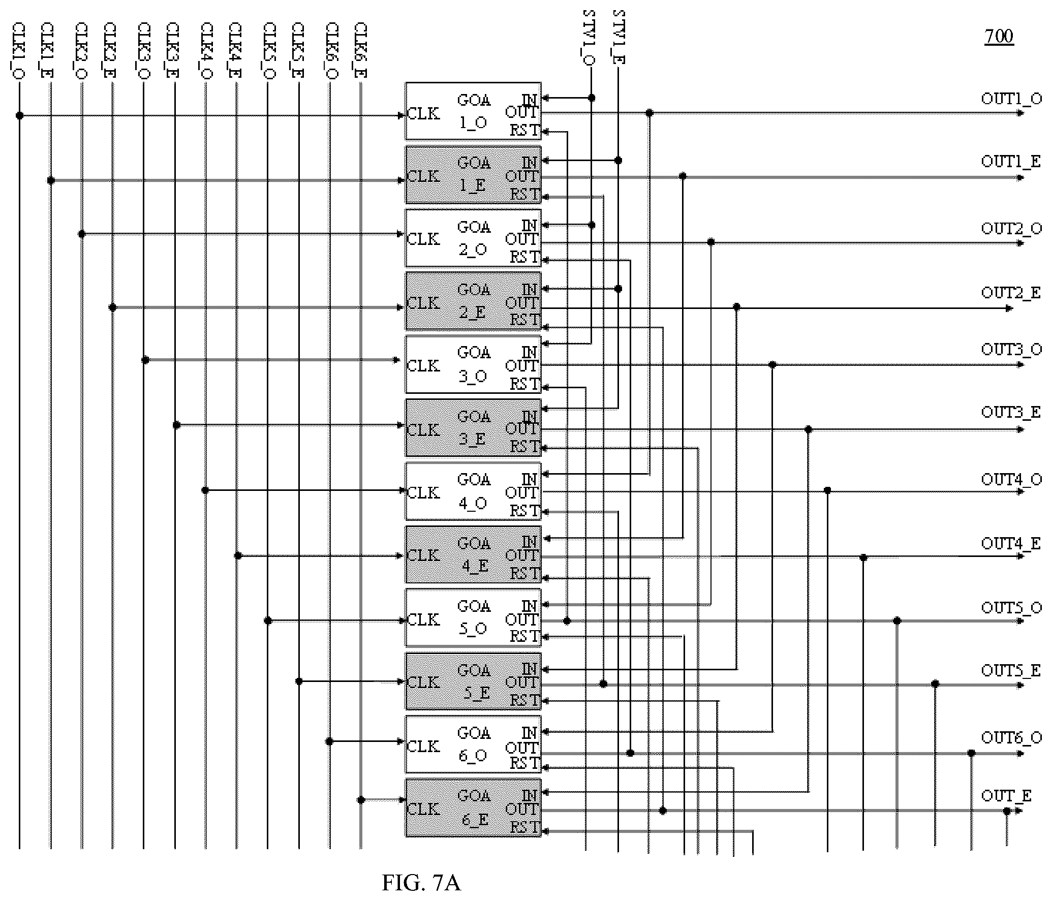 Patent US12437693 Figure 12 – Gate driving circuit and driving method thereof and display panel