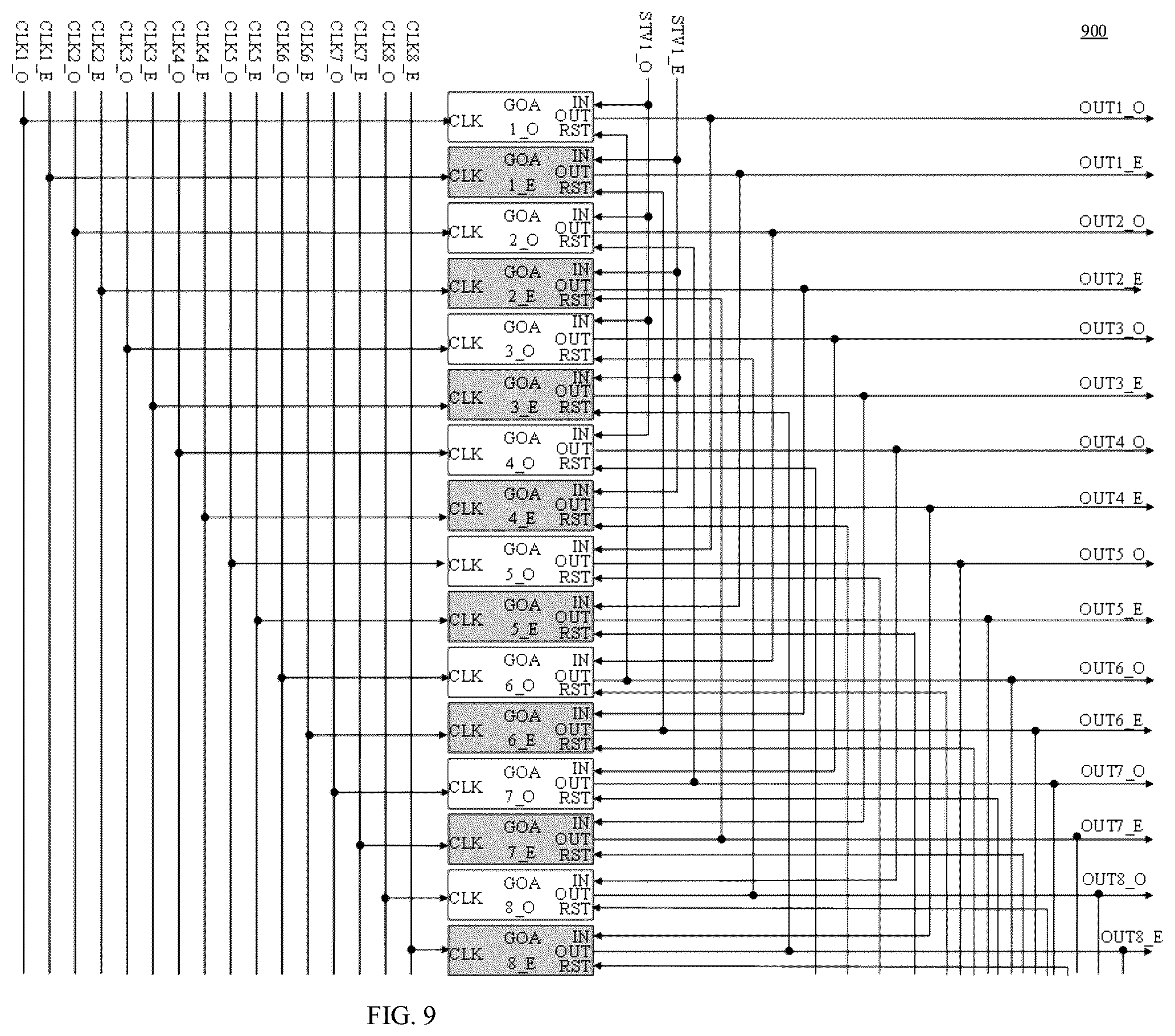 Patent US12437693 Figure 15 – Gate driving circuit and driving method thereof and display panel