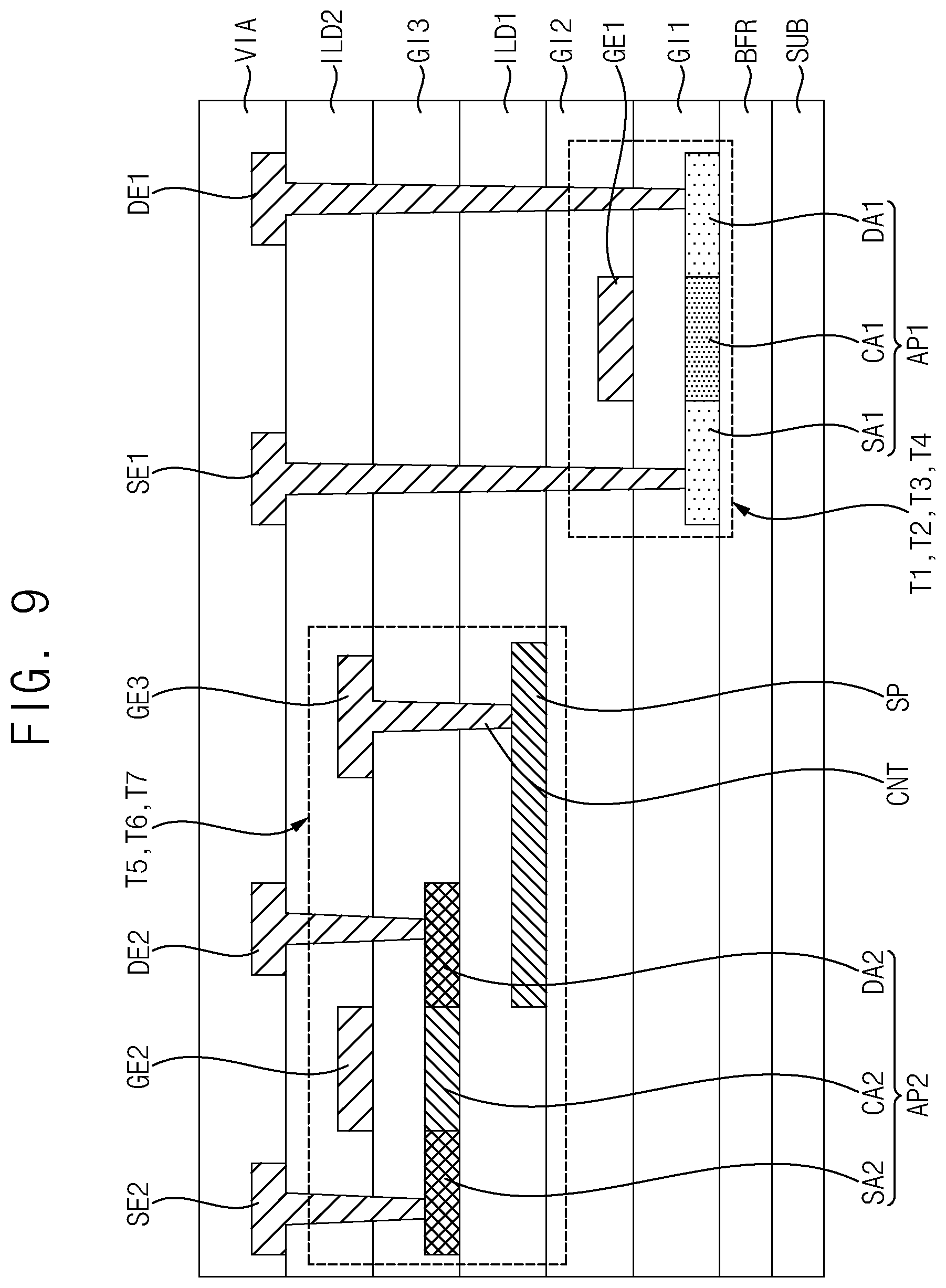 Patent US12437698 Figure 9 – Driver and display device including the same