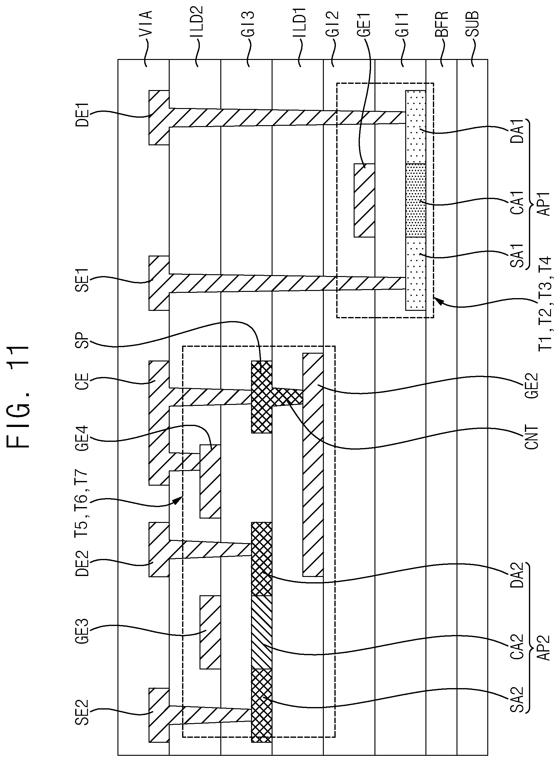Patent US12437698 Figure 11 – Driver and display device including the same