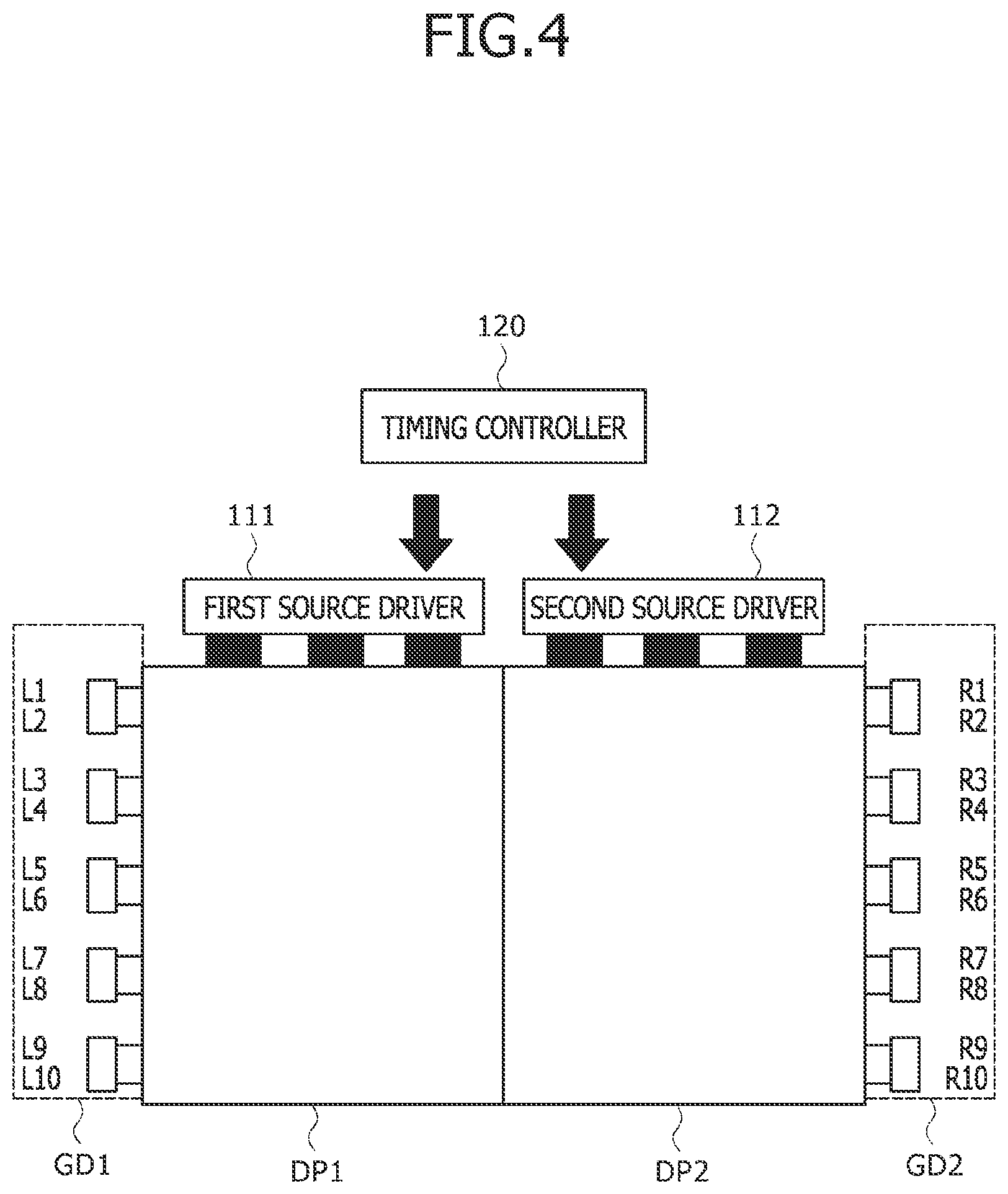 Patent US12437701 Figure 5 – Display panel control apparatus and method