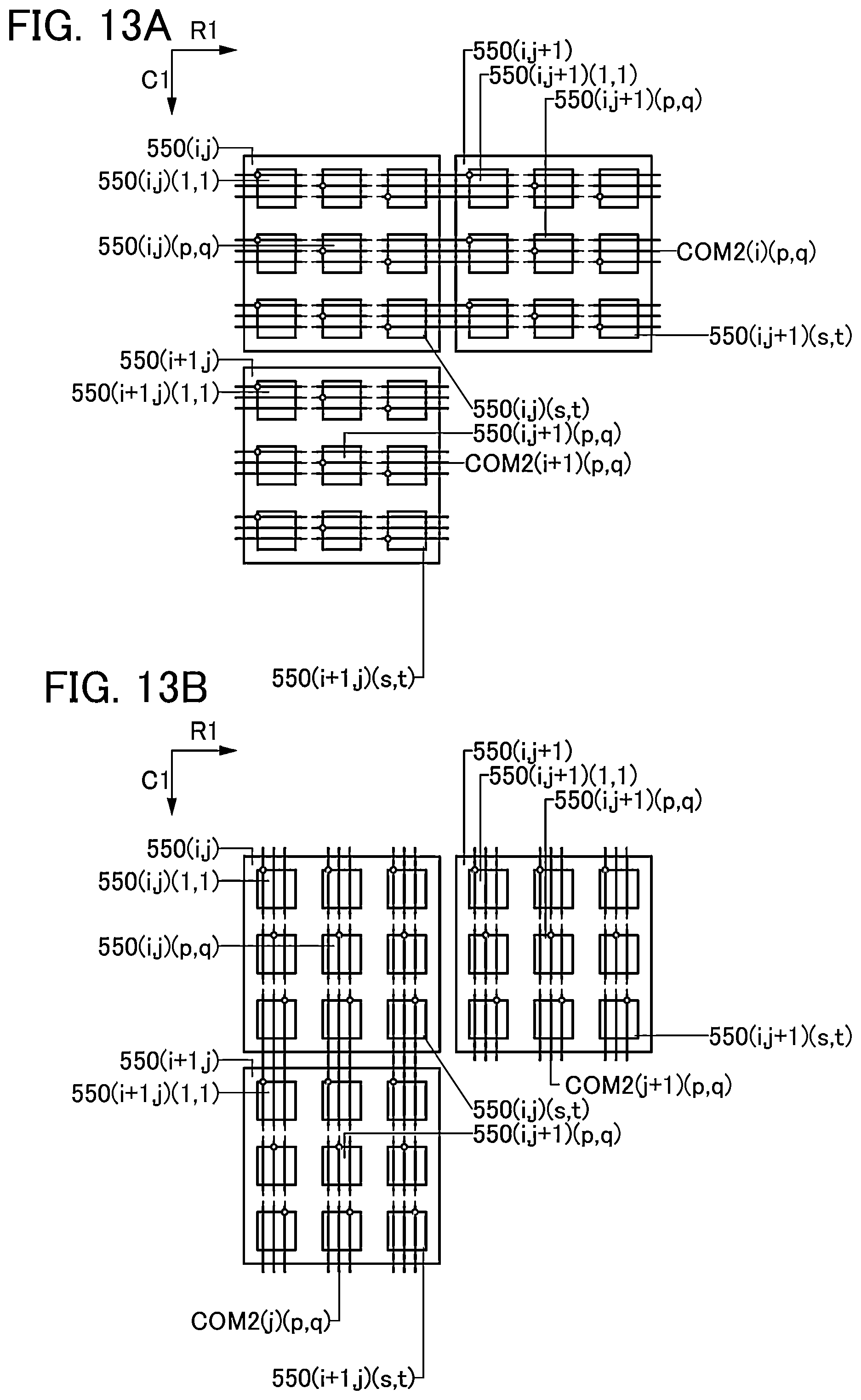 Patent US12437703 Figure 13 – Display apparatus having pixel sets including light-emitting devices