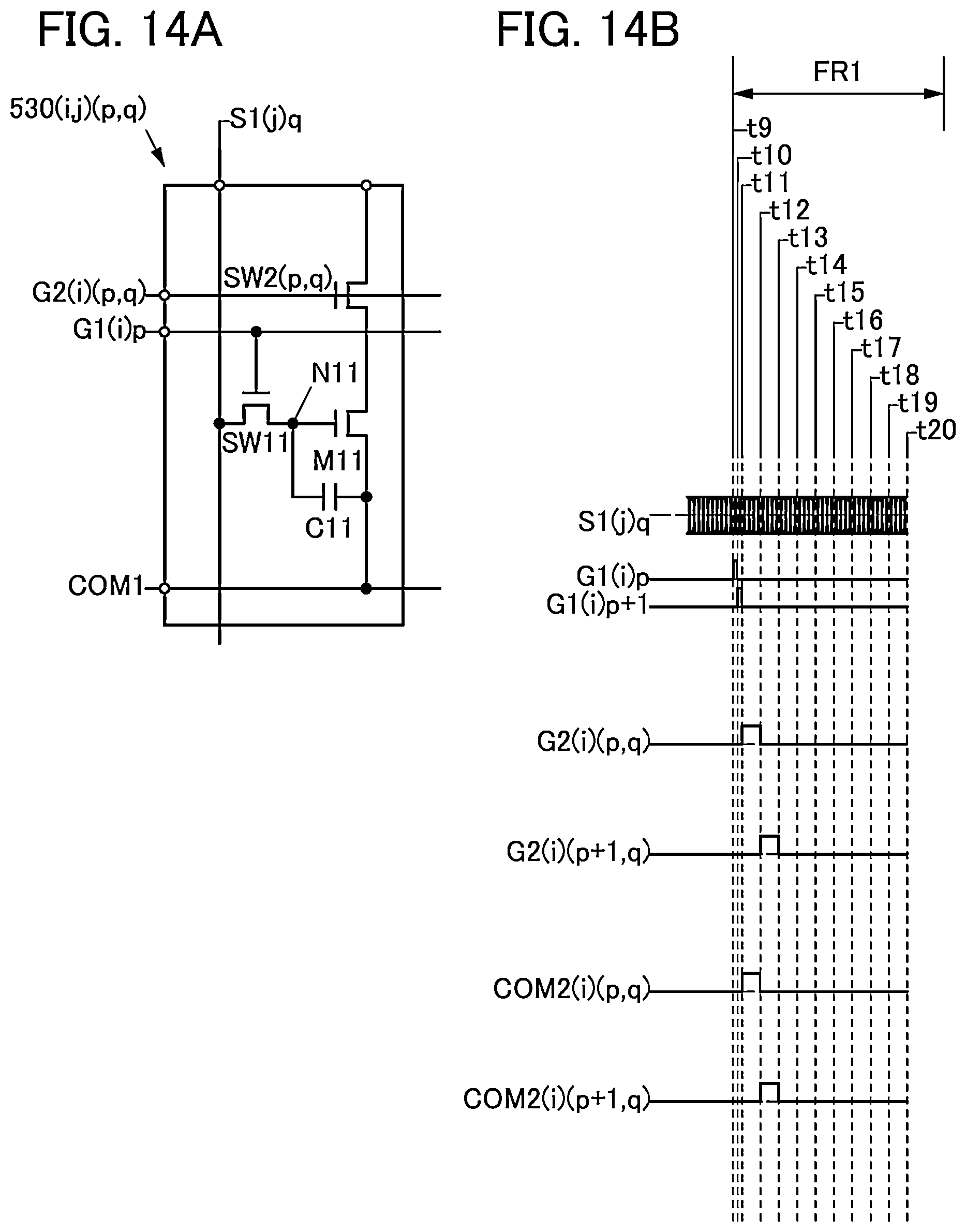 Patent US12437703 Figure 14 – Display apparatus having pixel sets including light-emitting devices