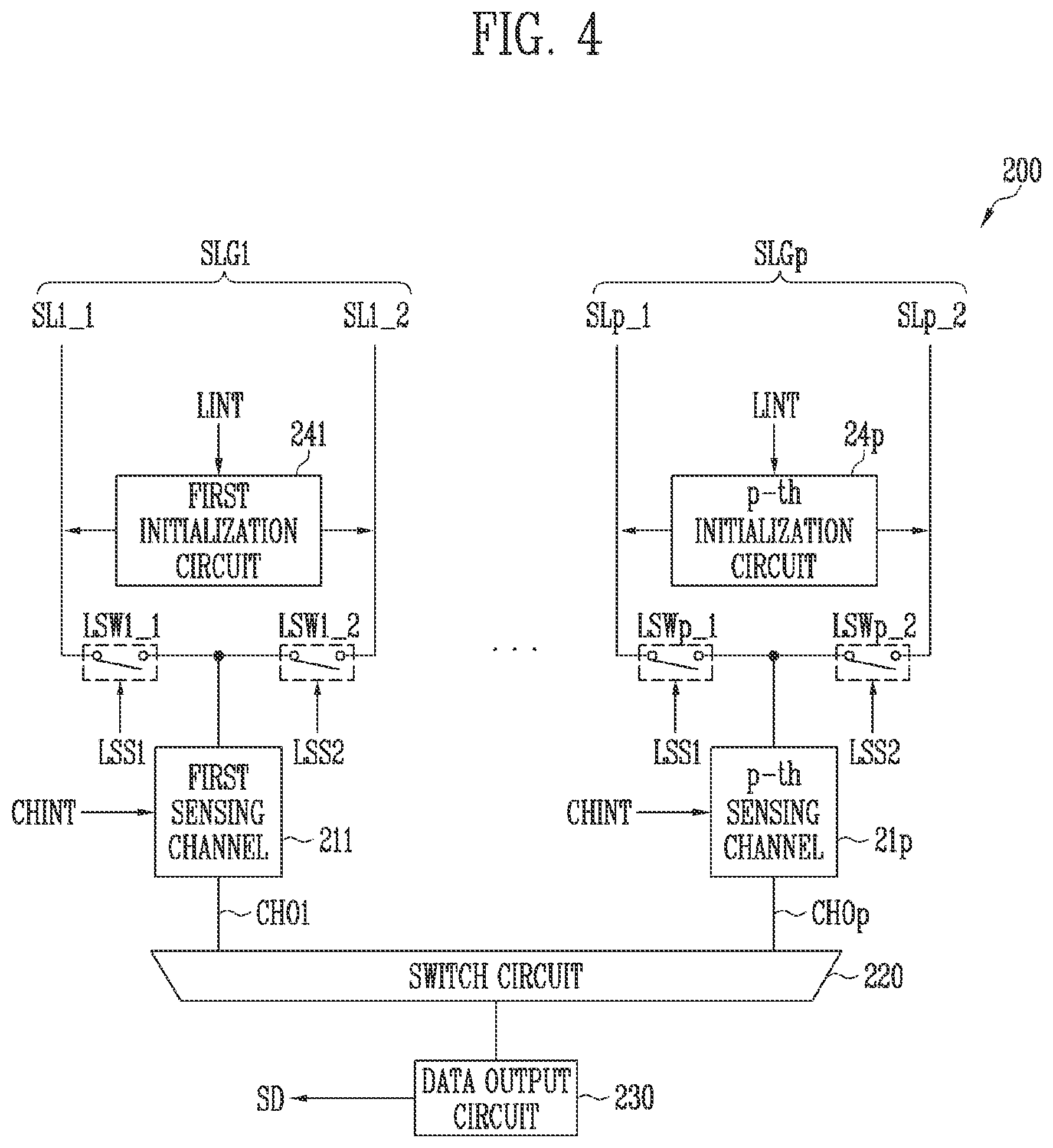 Patent US12437706 Figure 4 – Display device and method for monitoring operation of pixels
