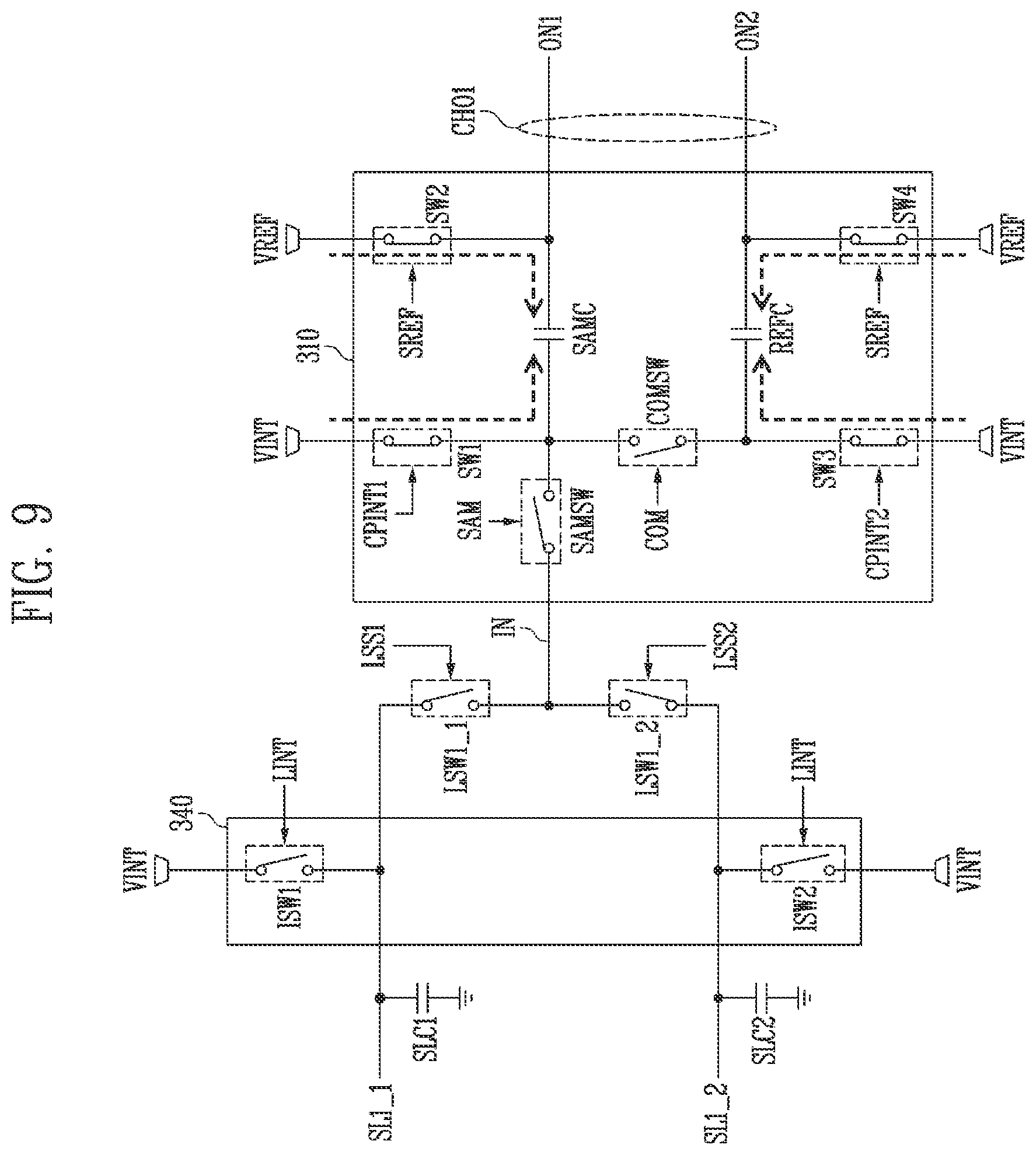 Patent US12437706 Figure 9 – Display device and method for monitoring operation of pixels