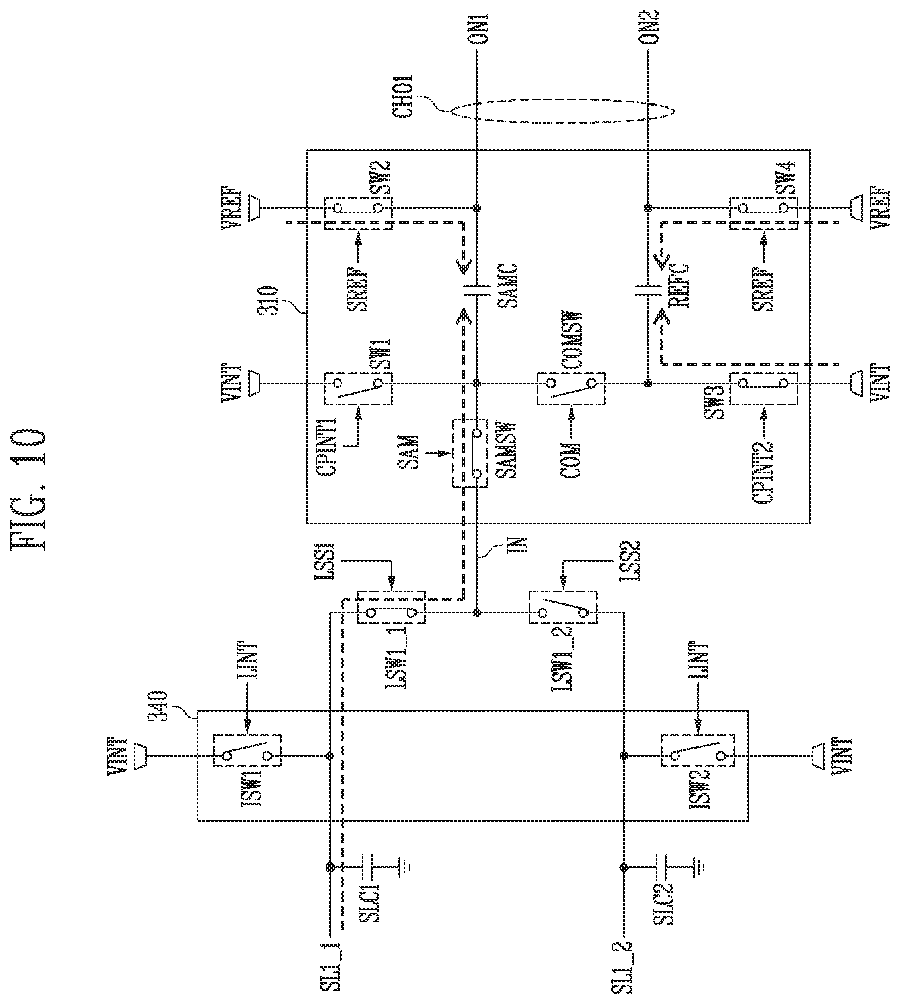 Patent US12437706 Figure 10 – Display device and method for monitoring operation of pixels