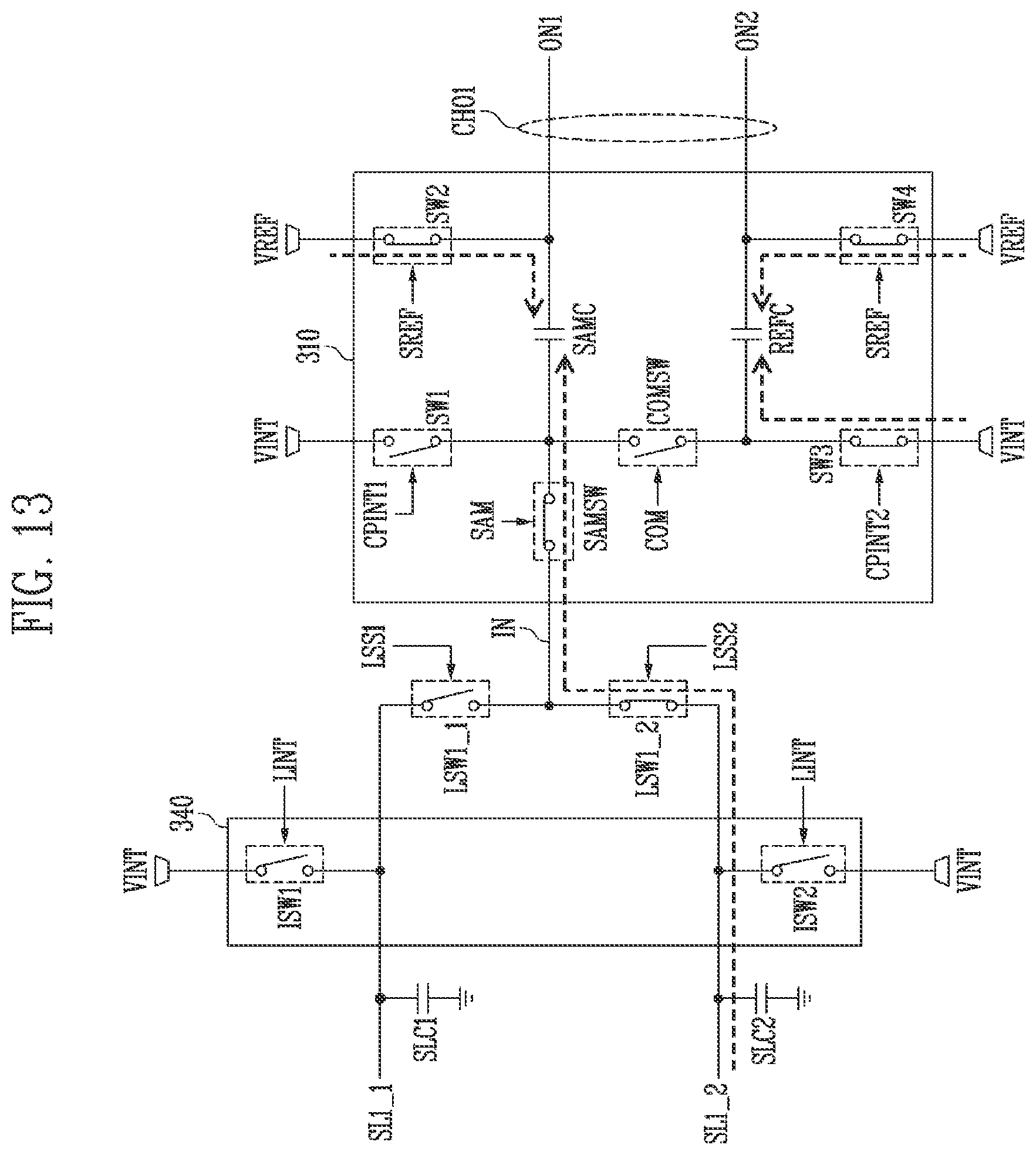 Patent US12437706 Figure 13 – Display device and method for monitoring operation of pixels