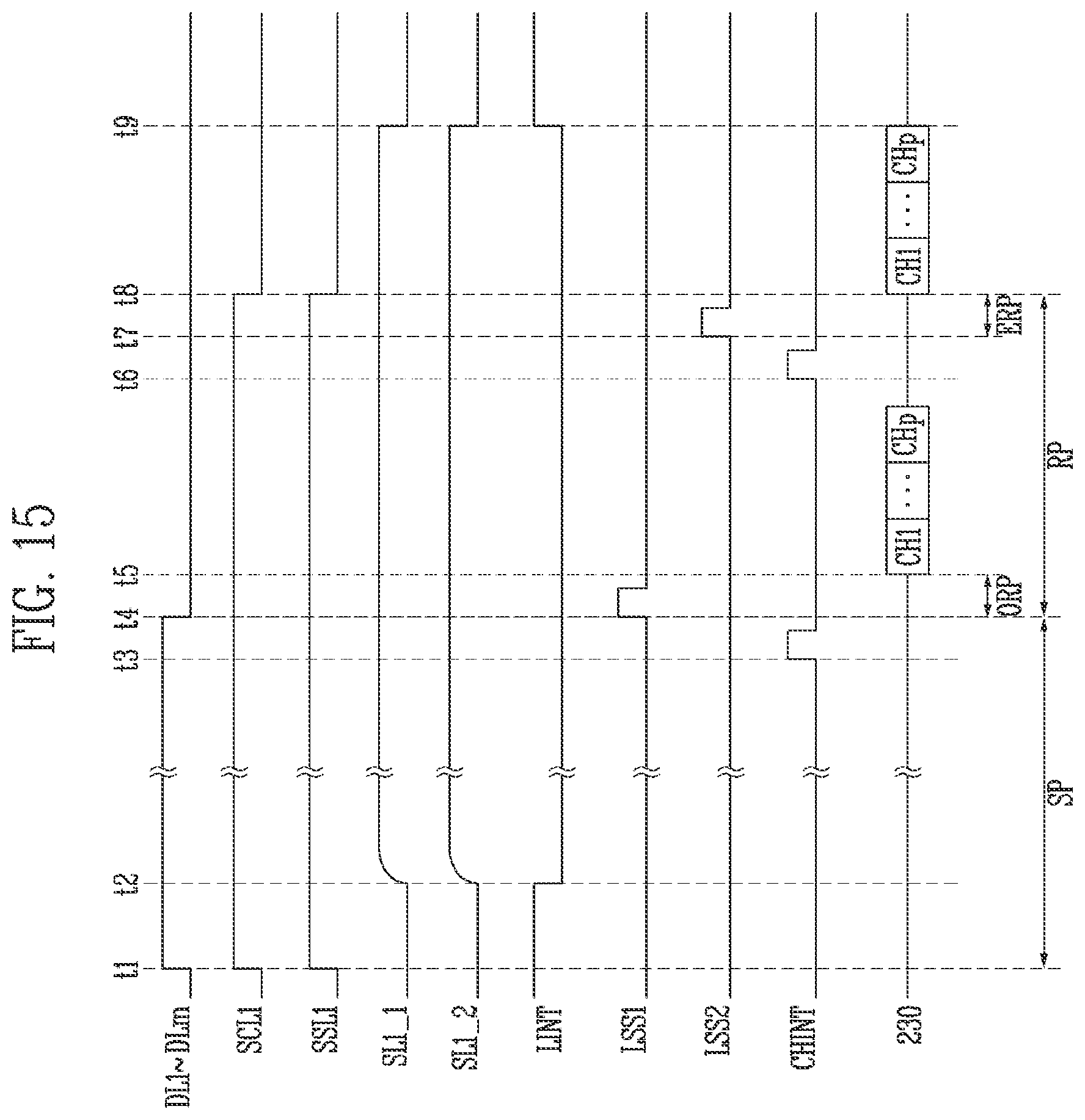 Patent US12437706 Figure 15 – Display device and method for monitoring operation of pixels