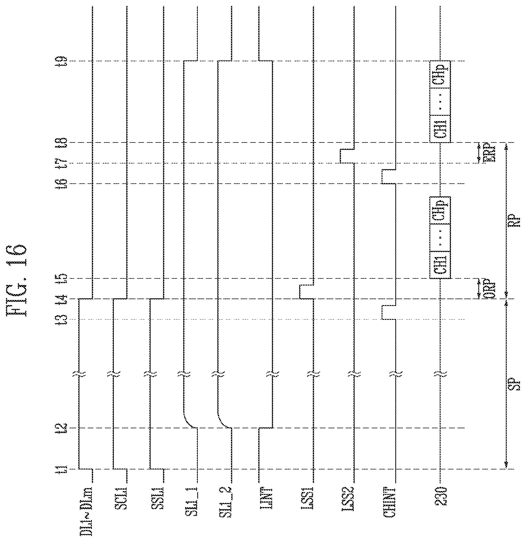 Patent US12437706 Figure 16 – Display device and method for monitoring operation of pixels