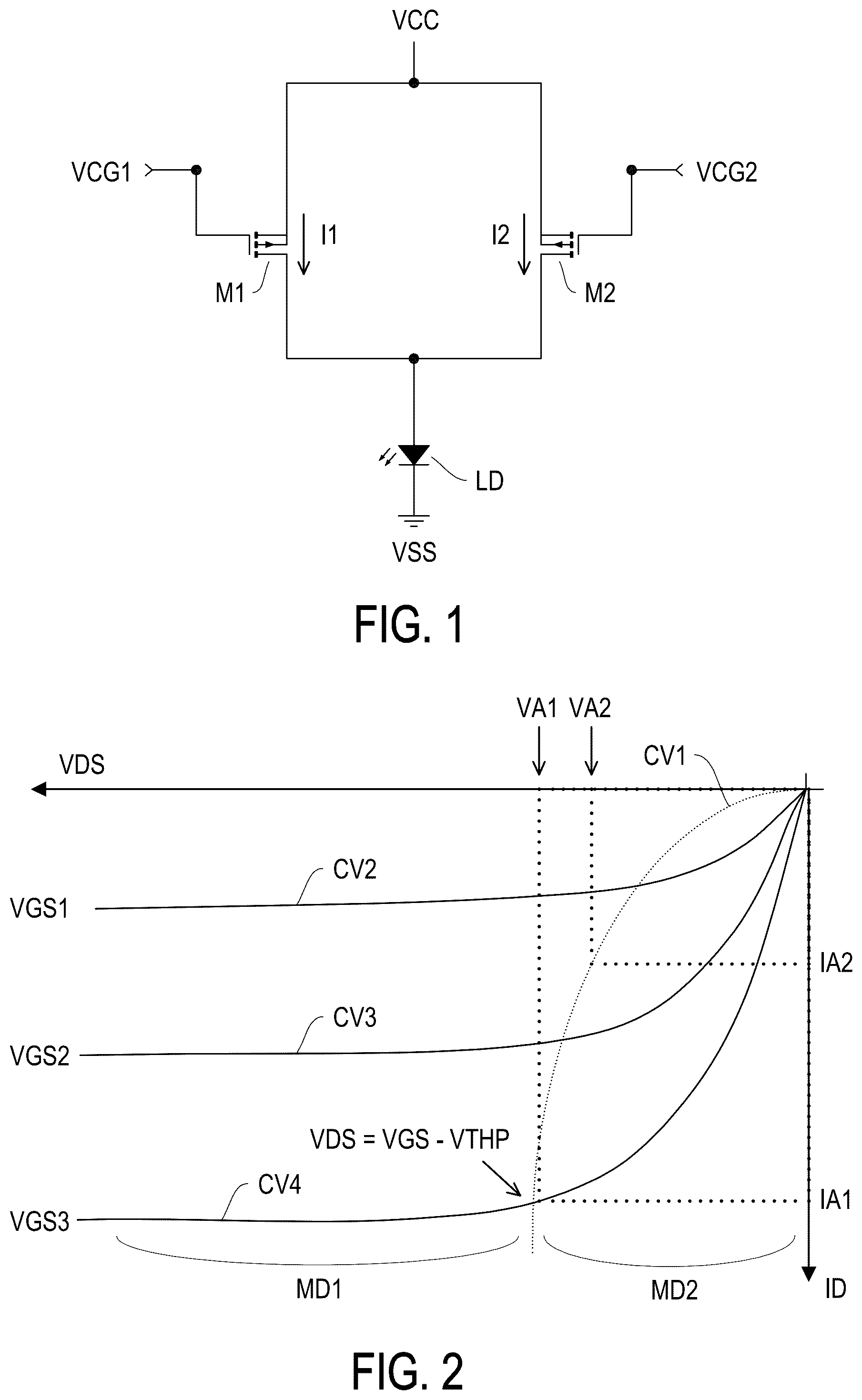 Patent US12437712 Figure 1 – Driving circuit