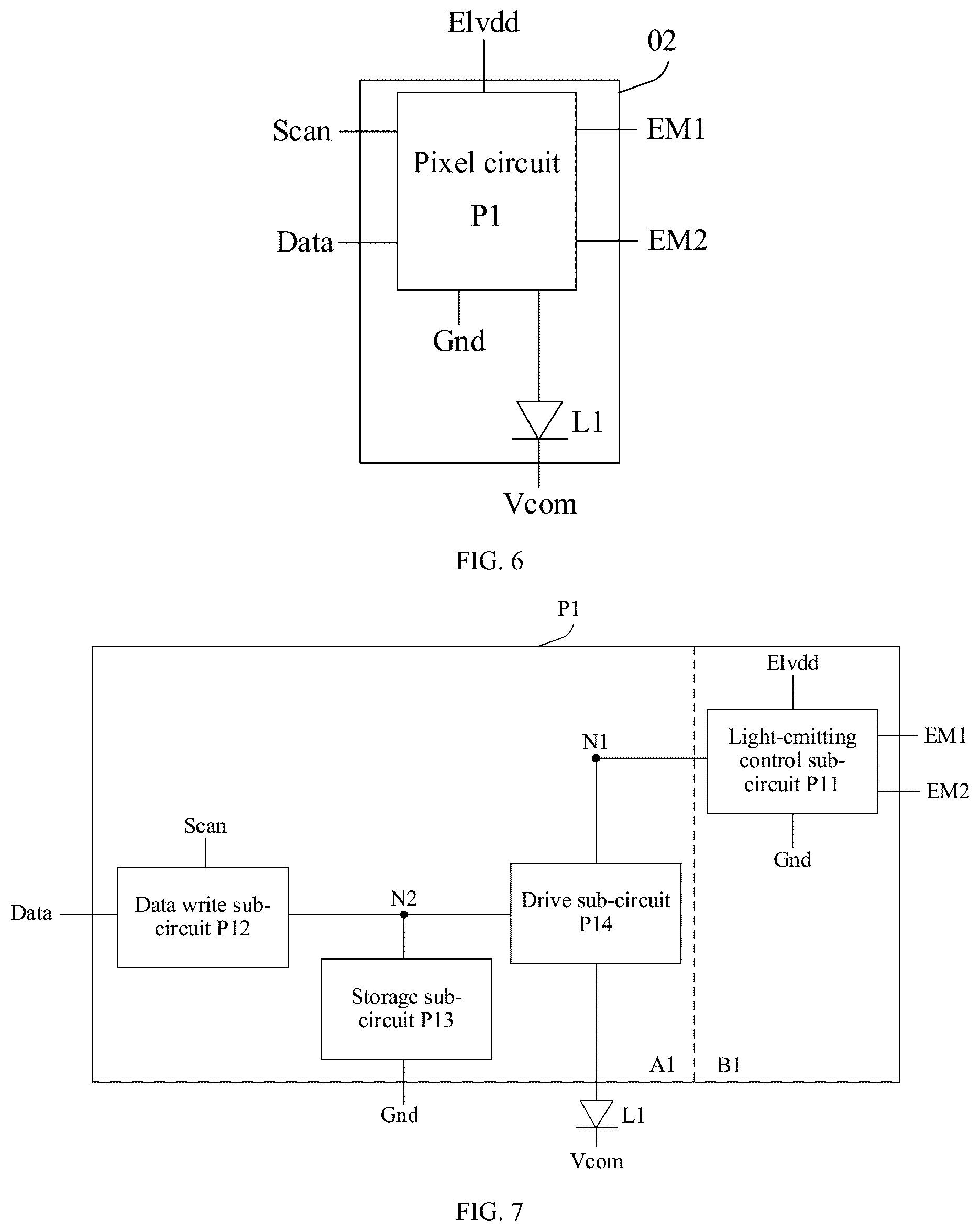 Patent US12437714 Figure 5 – Display panel, display device, and method for compensating signal