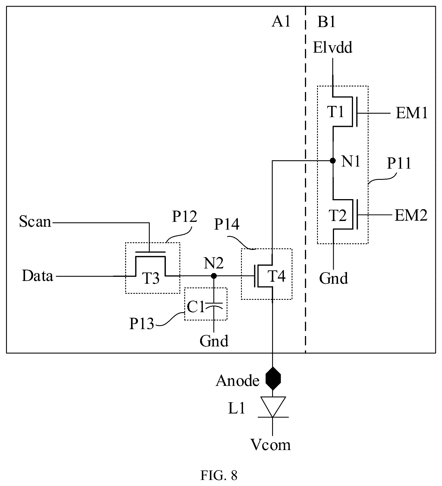 Patent US12437714 Figure 6 – Display panel, display device, and method for compensating signal