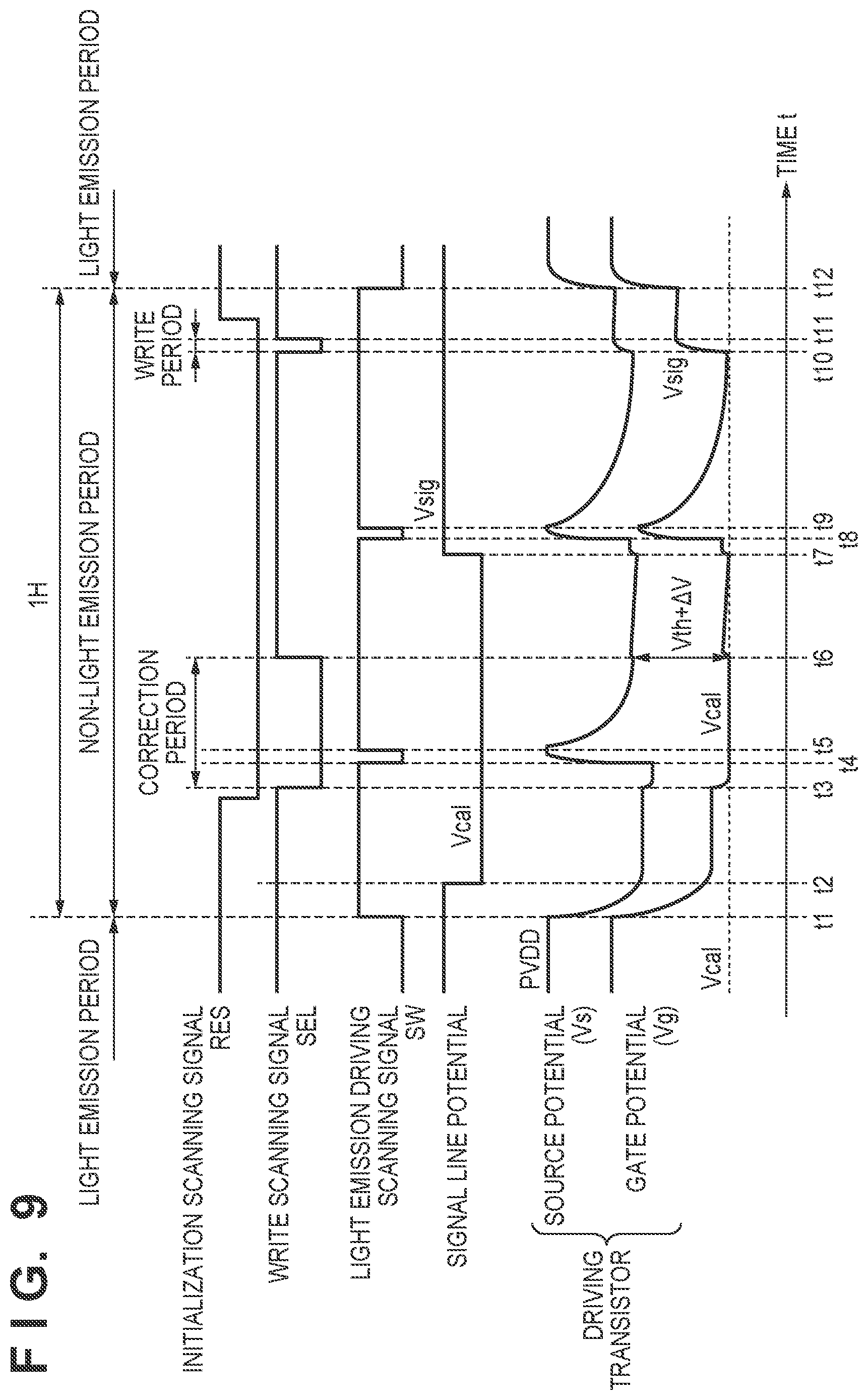 Patent US12437716 Figure 8 – Light emitting device, display device, photoelectric conversion device, electronic apparatus, and wearable device