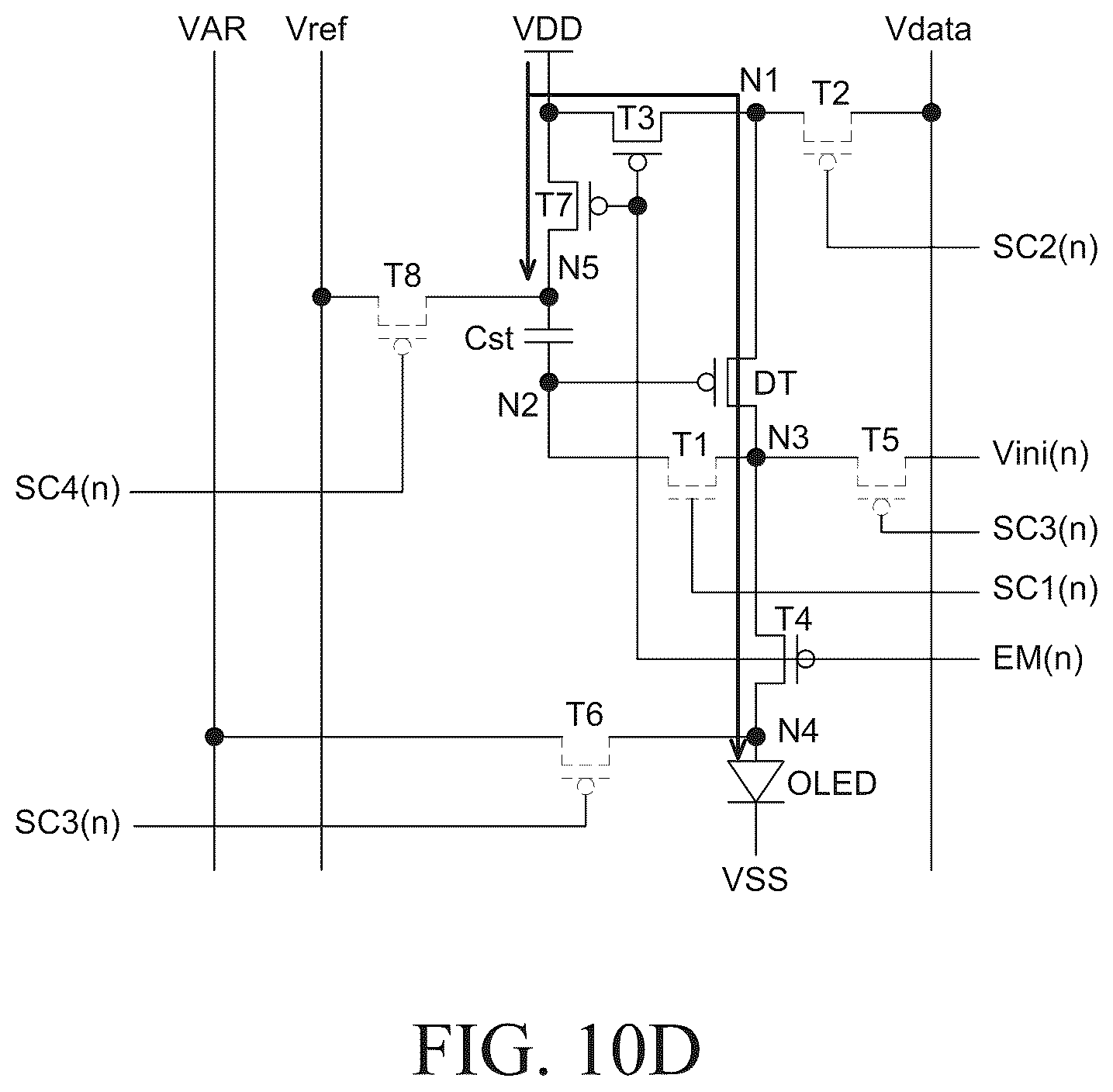Patent US12437718 Figure 16 – Pixel and organic light emitting display device comprising the same