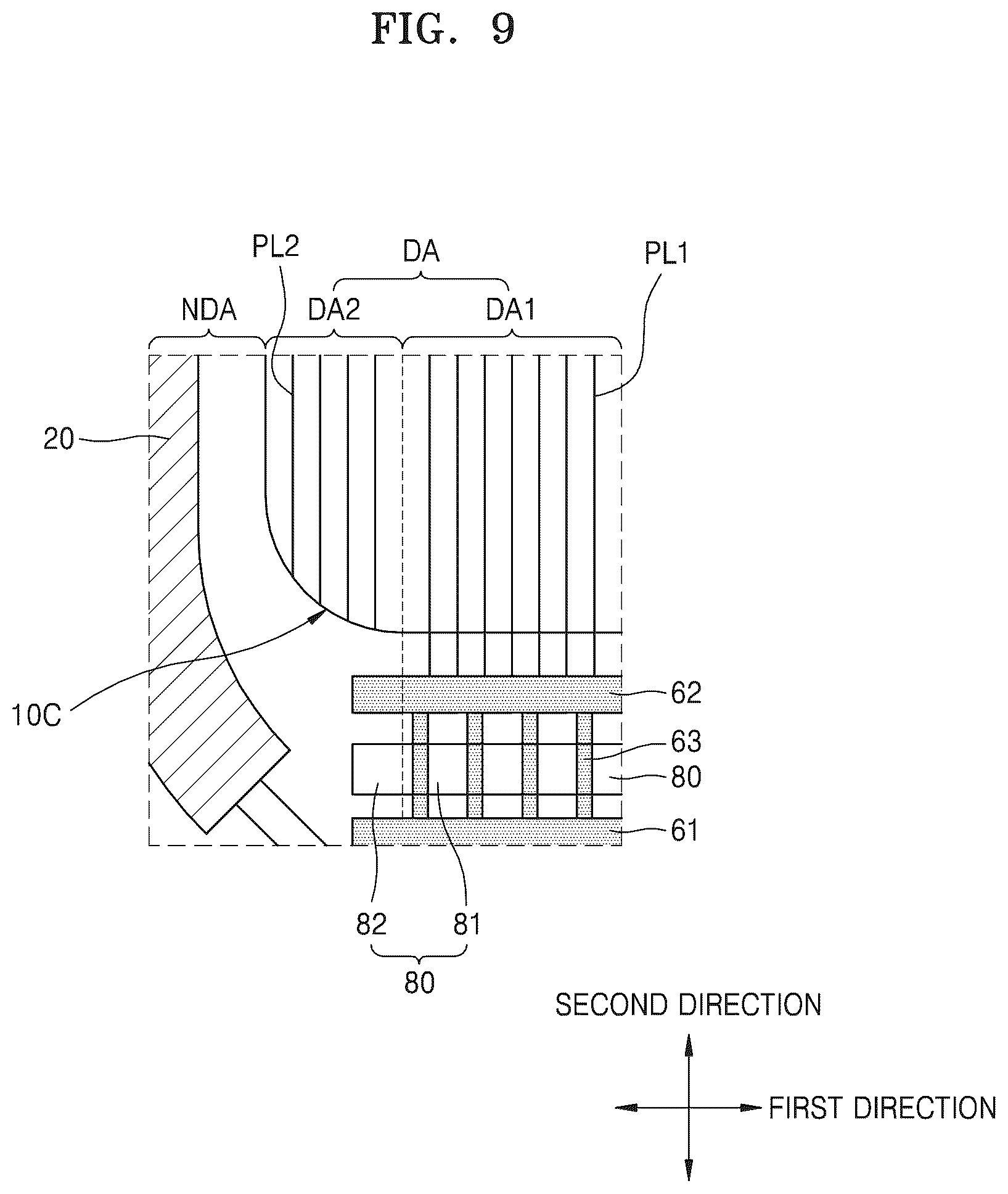 Patent US12437719 Figure 8 – Display device