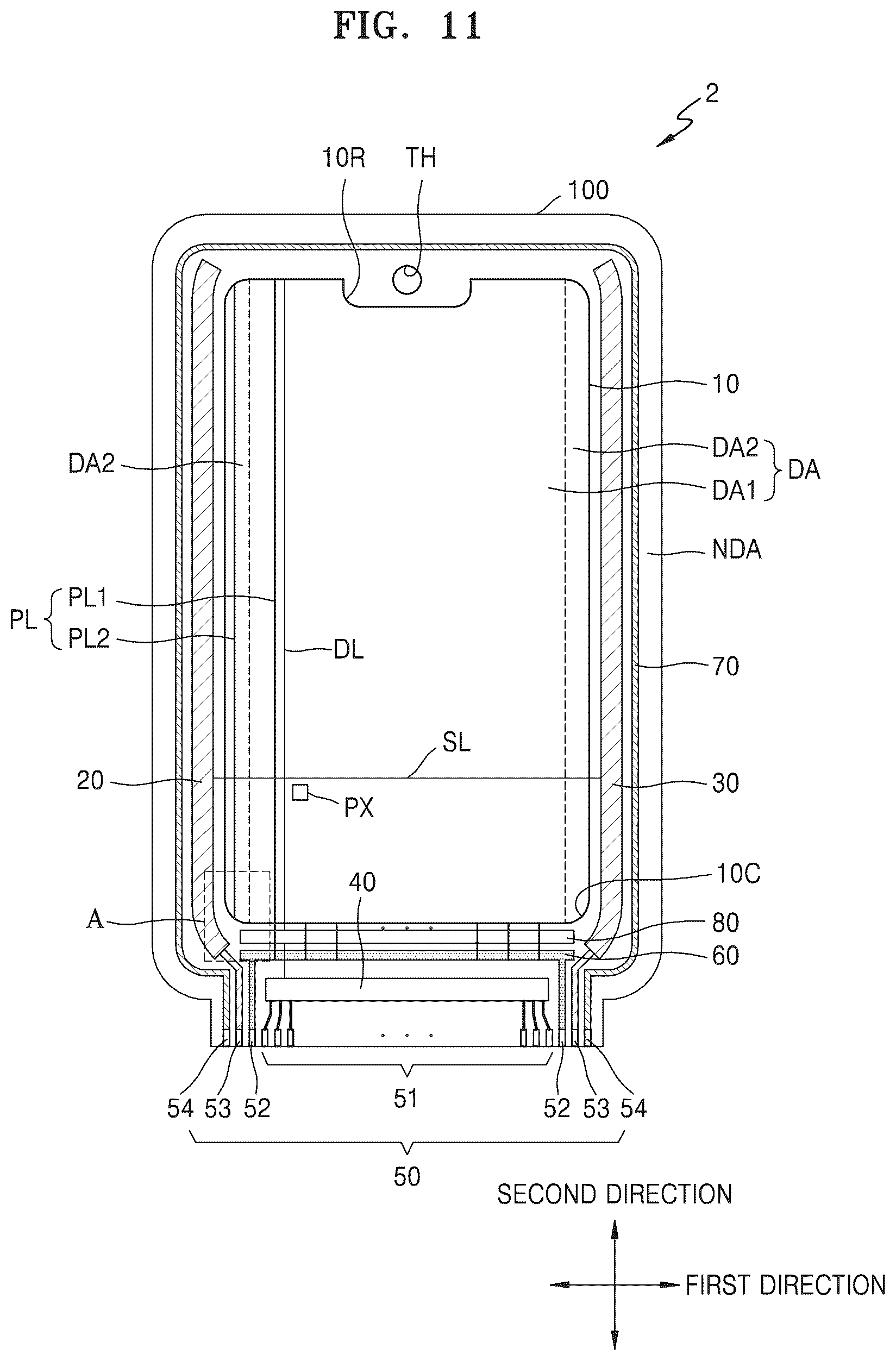 Patent US12437719 Figure 10 – Display device
