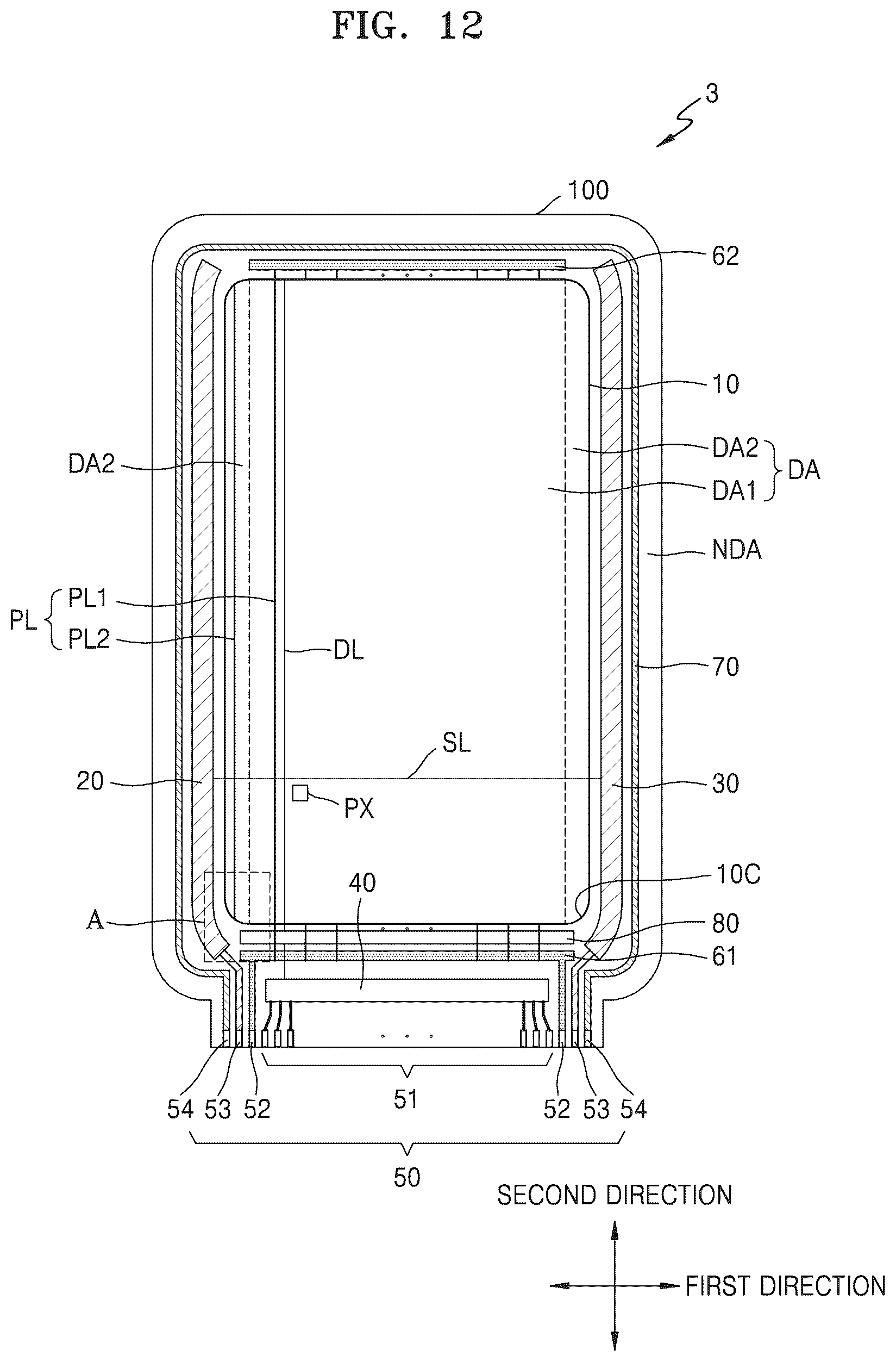 Patent US12437719 Figure 11 – Display device
