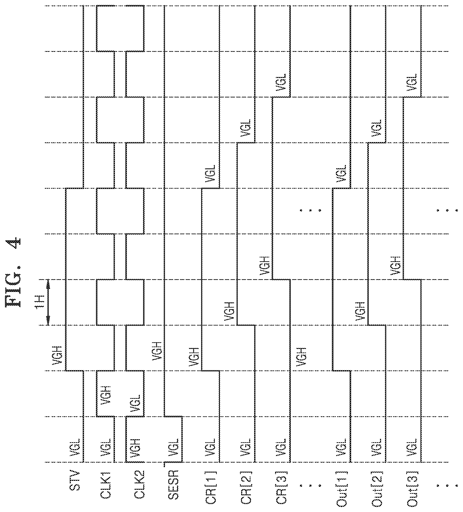 Patent US12437724 Figure 4 – Scan driver