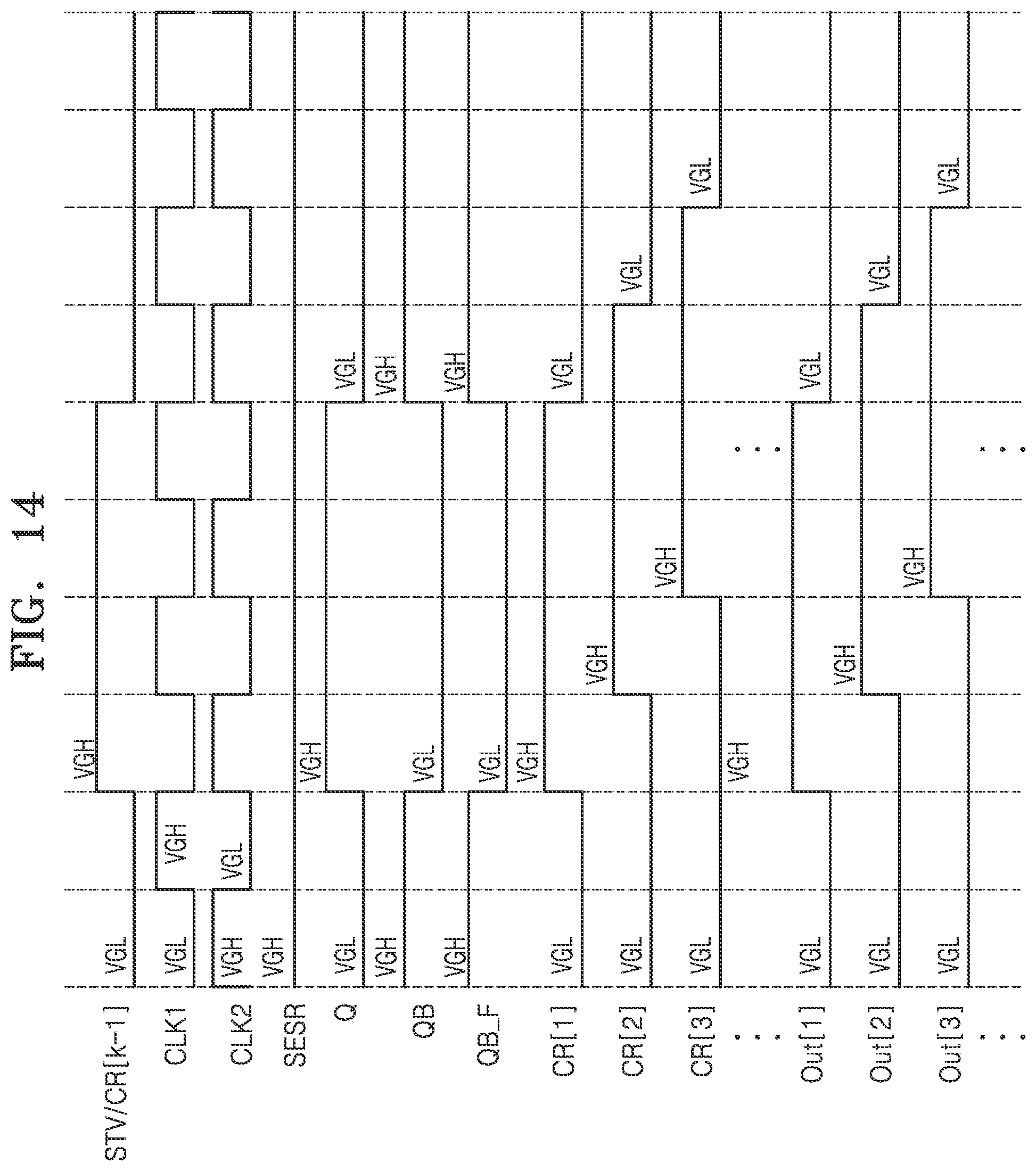 Patent US12437724 Figure 14 – Scan driver