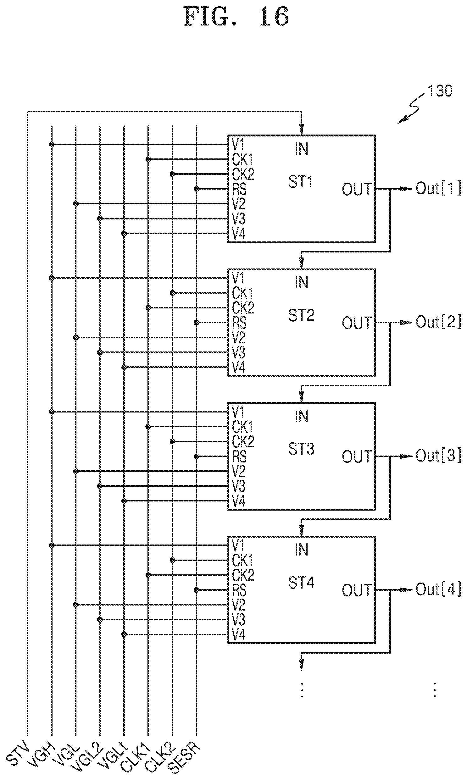 Patent US12437724 Figure 16 – Scan driver