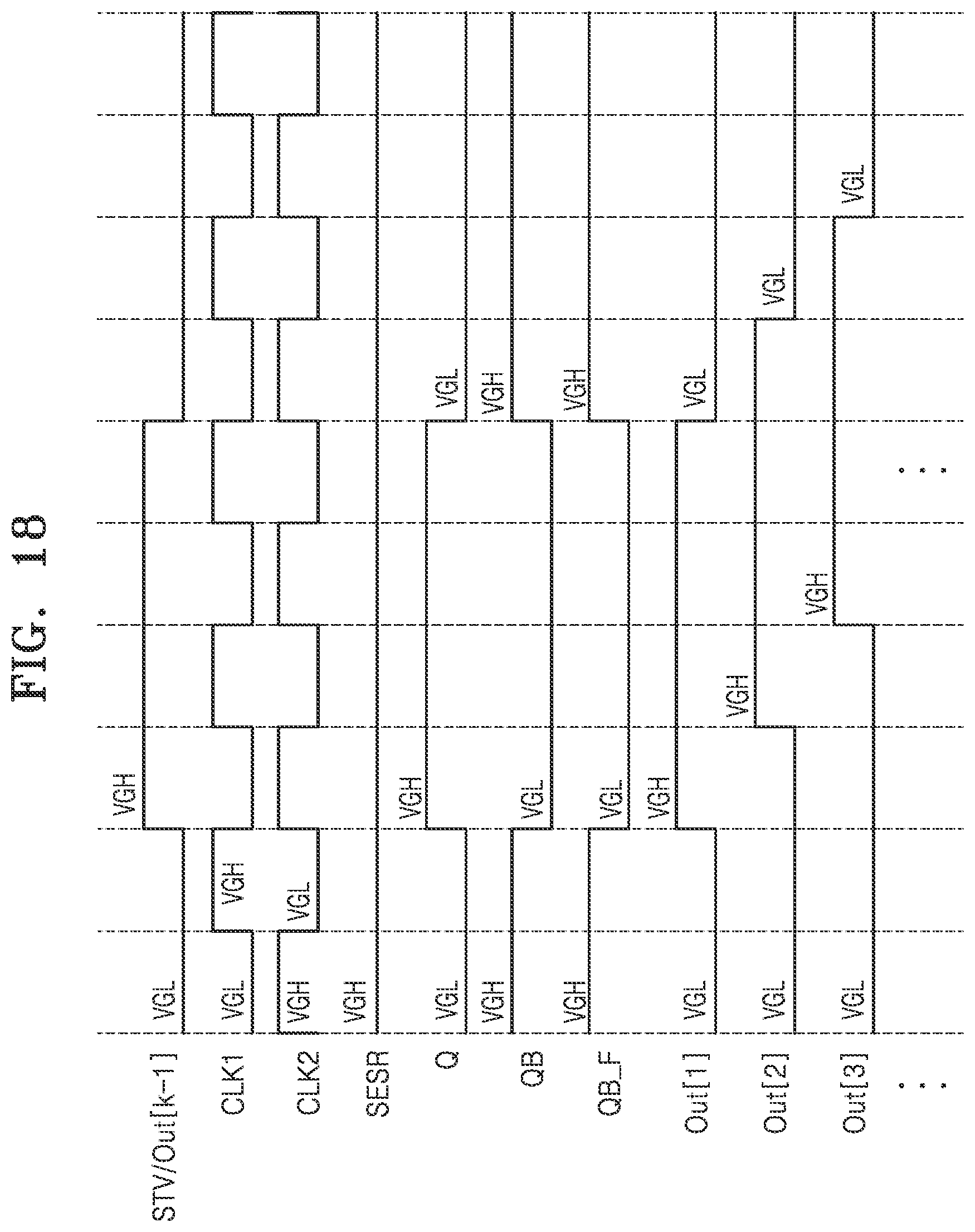 Patent US12437724 Figure 18 – Scan driver