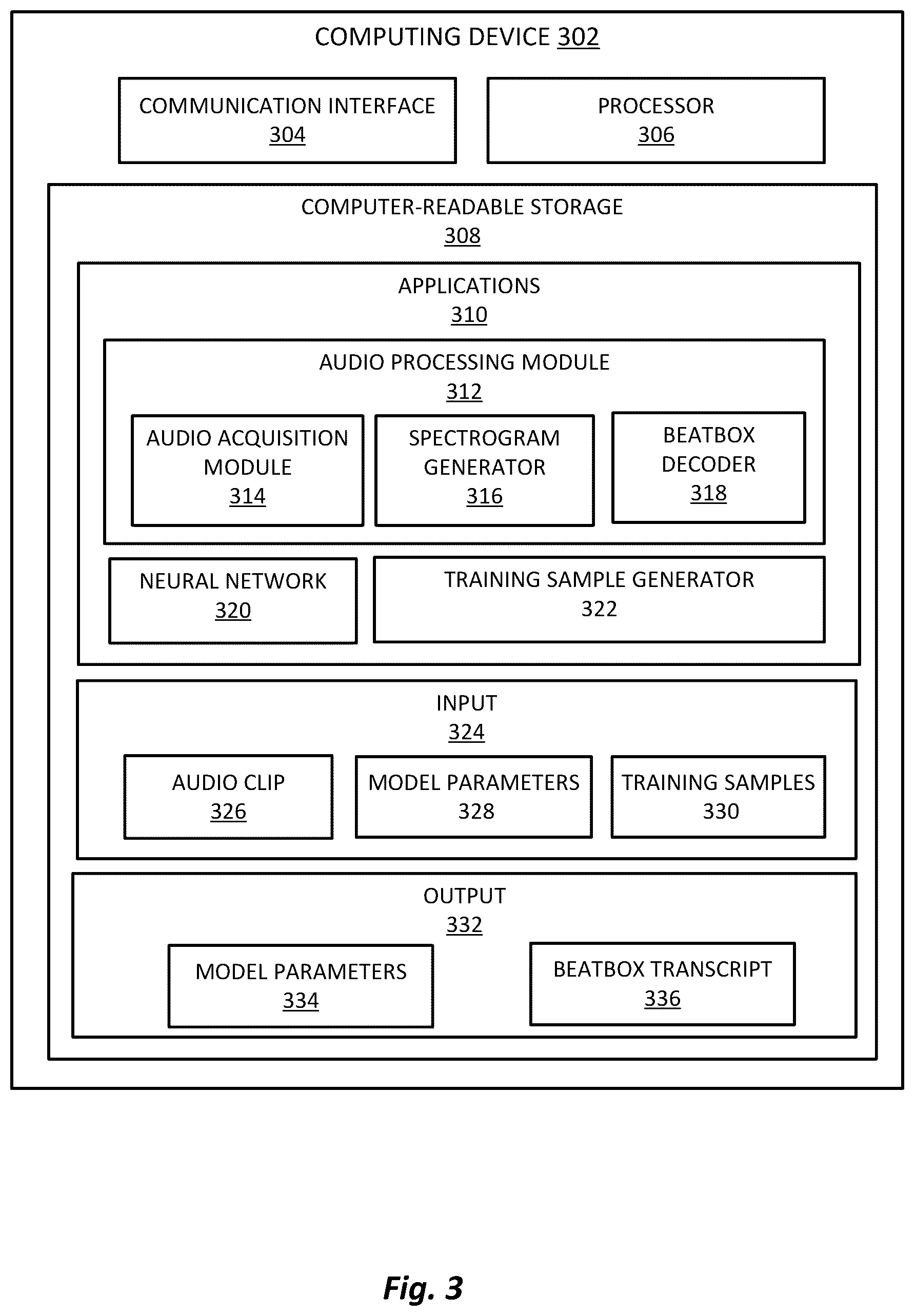 Patent US12437735 Figure 3 – Beatboxing transcription