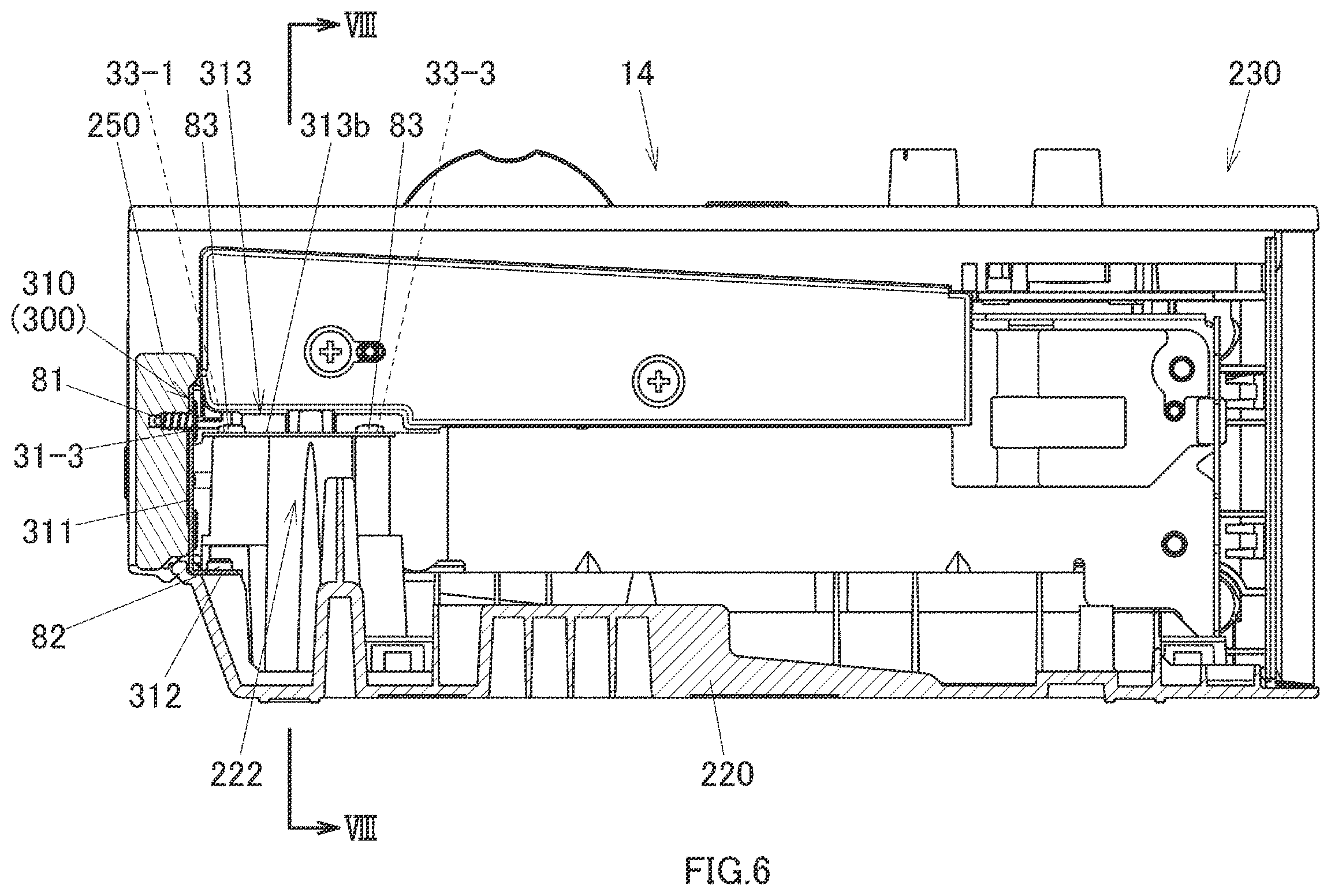 Patent US12437738 Figure 6 – Case and keyboard instrument
