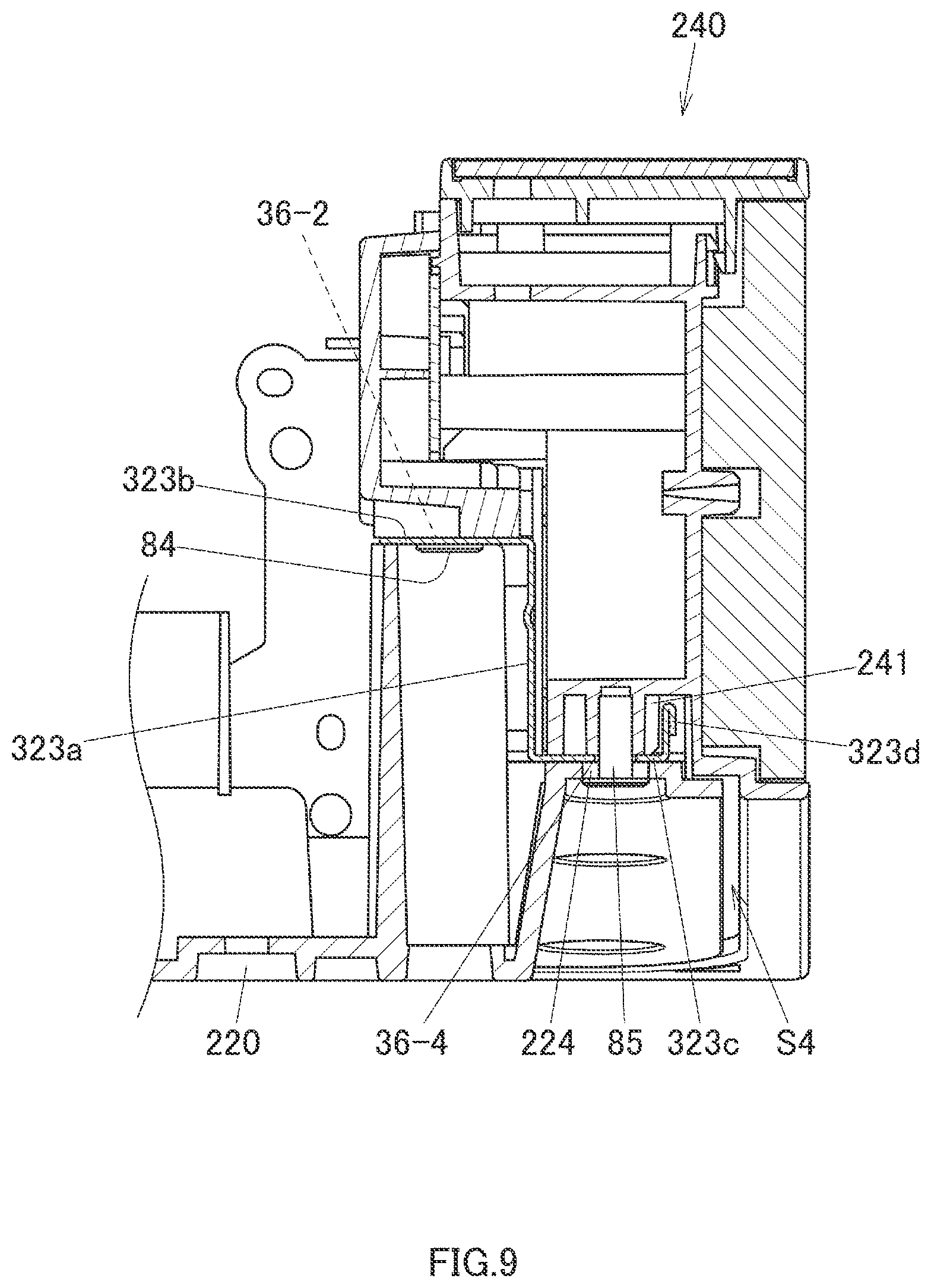 Patent US12437738 Figure 9 – Case and keyboard instrument