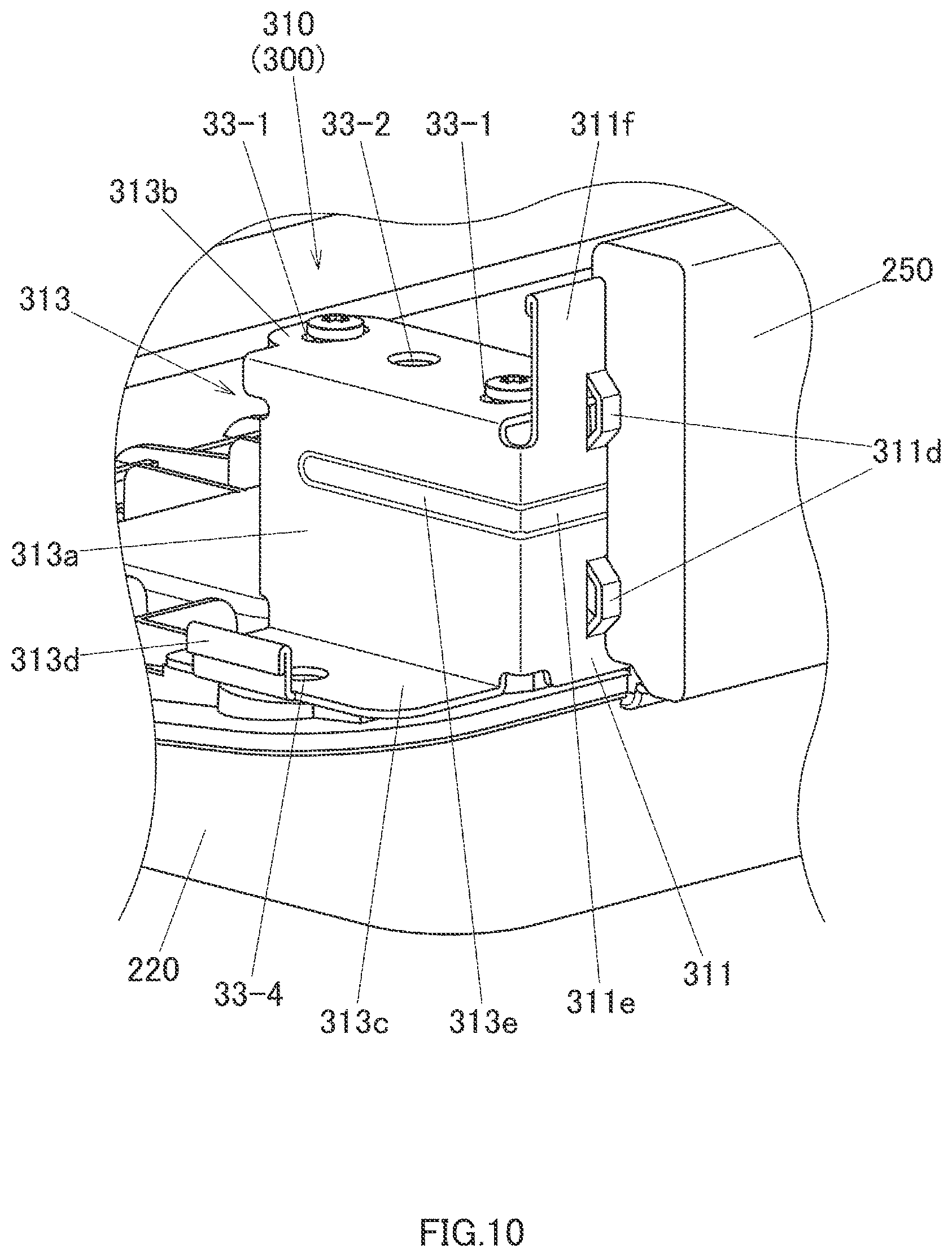Patent US12437738 Figure 10 – Case and keyboard instrument