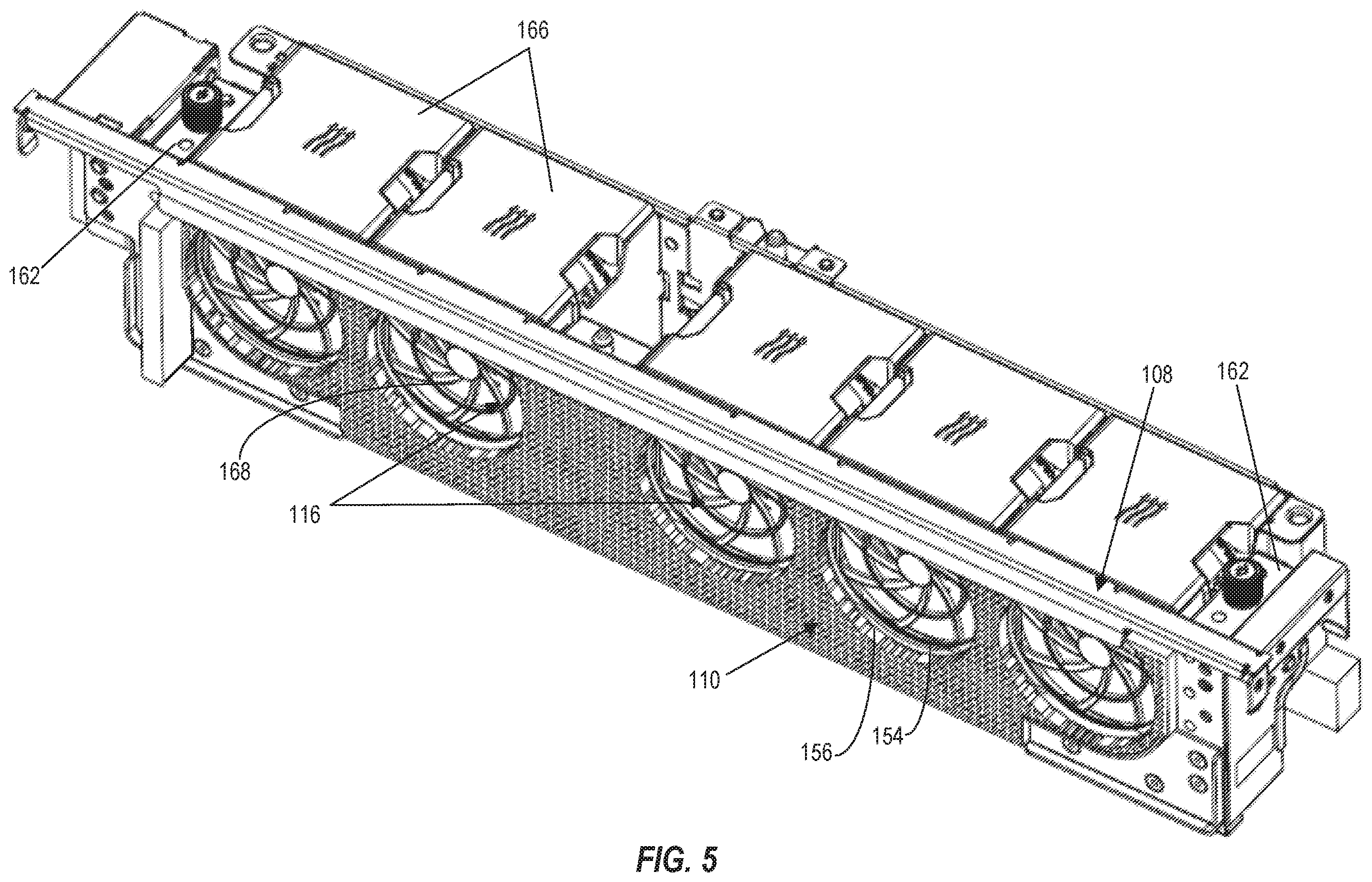 Patent US12437740 Figure 5 – System and method of absorbing airborne noise in a computing system