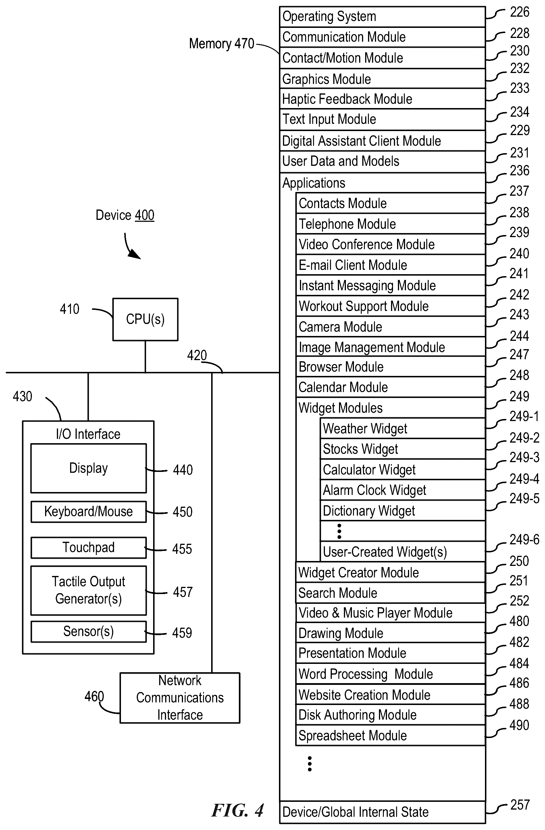Patent US12437747 Figure 5 – Digital assistant for providing and modifying an output of an electronic document