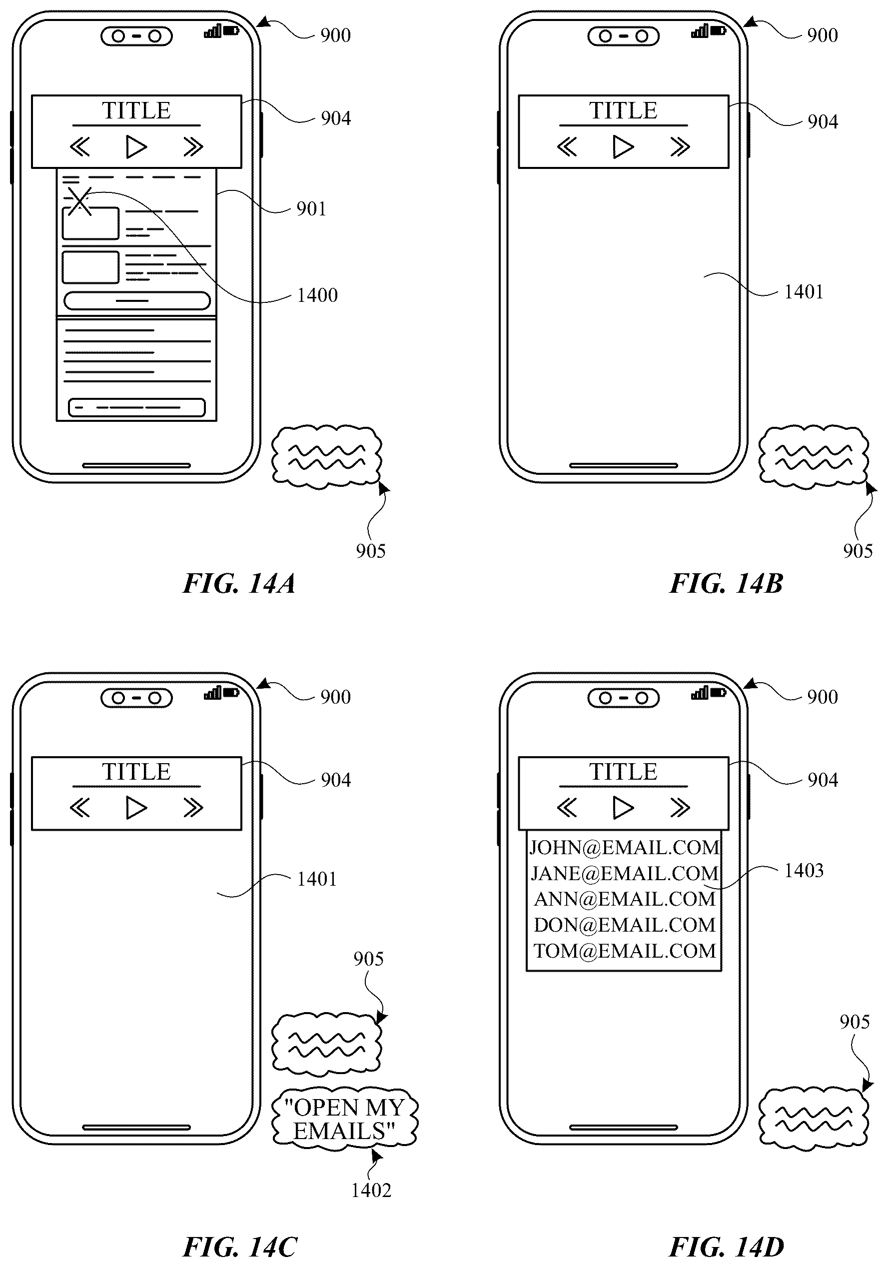 Patent US12437747 Figure 18 – Digital assistant for providing and modifying an output of an electronic document